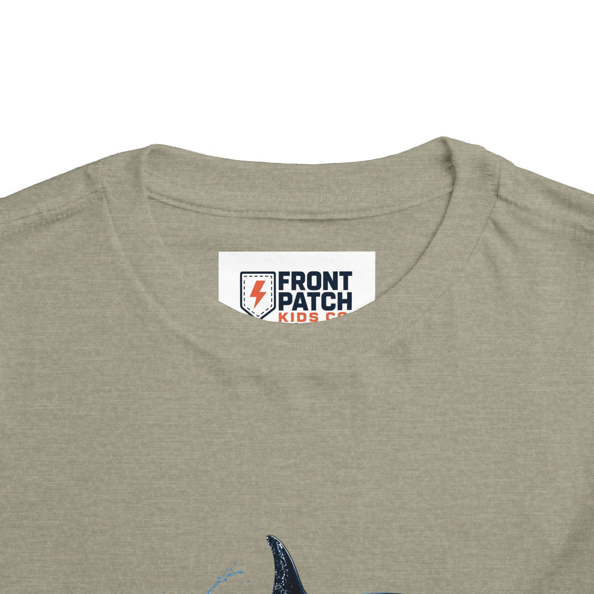 Orca Pod Toddler Tee — Playful Killer Whale Ocean Shirt - Front Patch Kids Co.