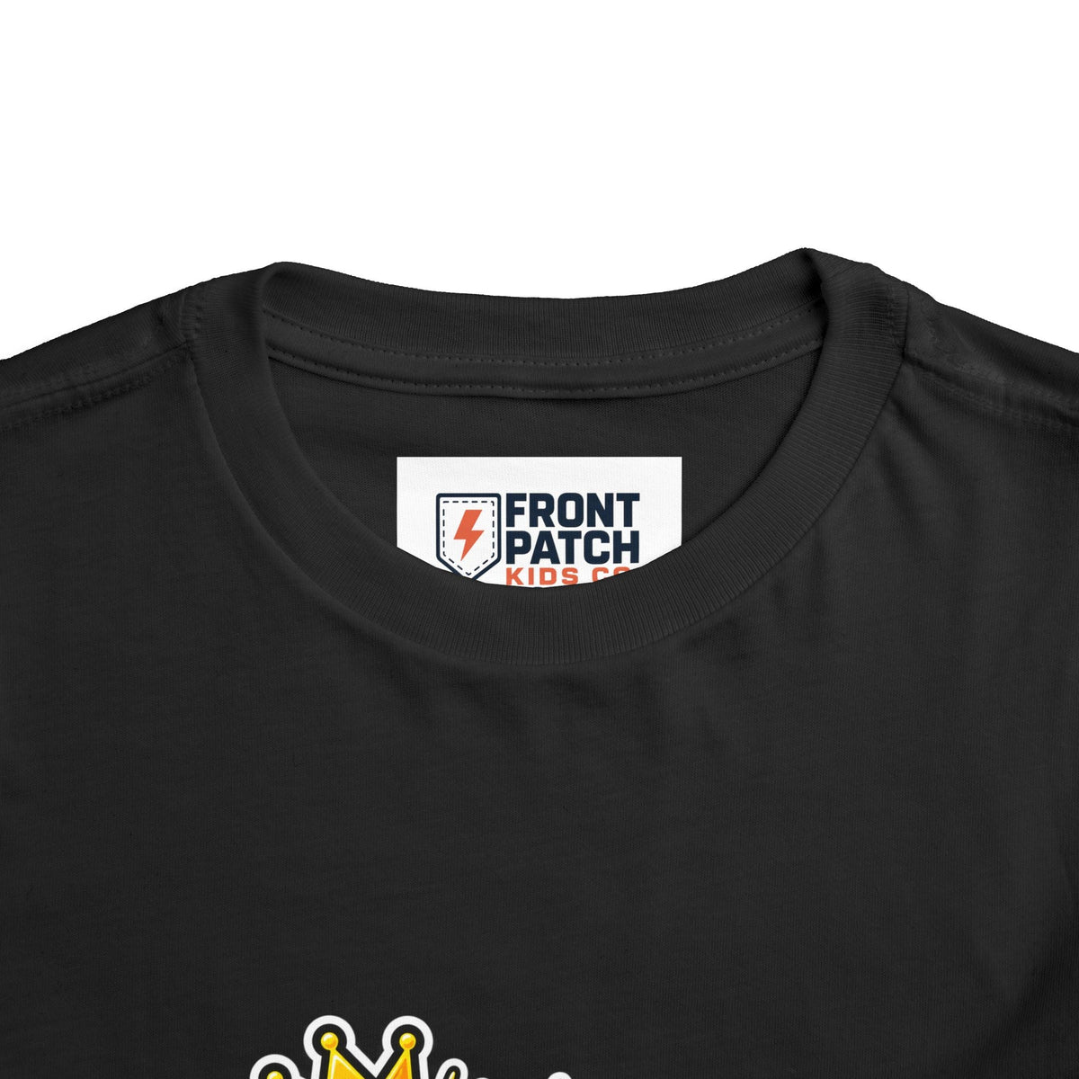 Rizz Master Toddler Tee — Cute Crown & Sunglasses Graphic Shirt - Front Patch Kids Co.