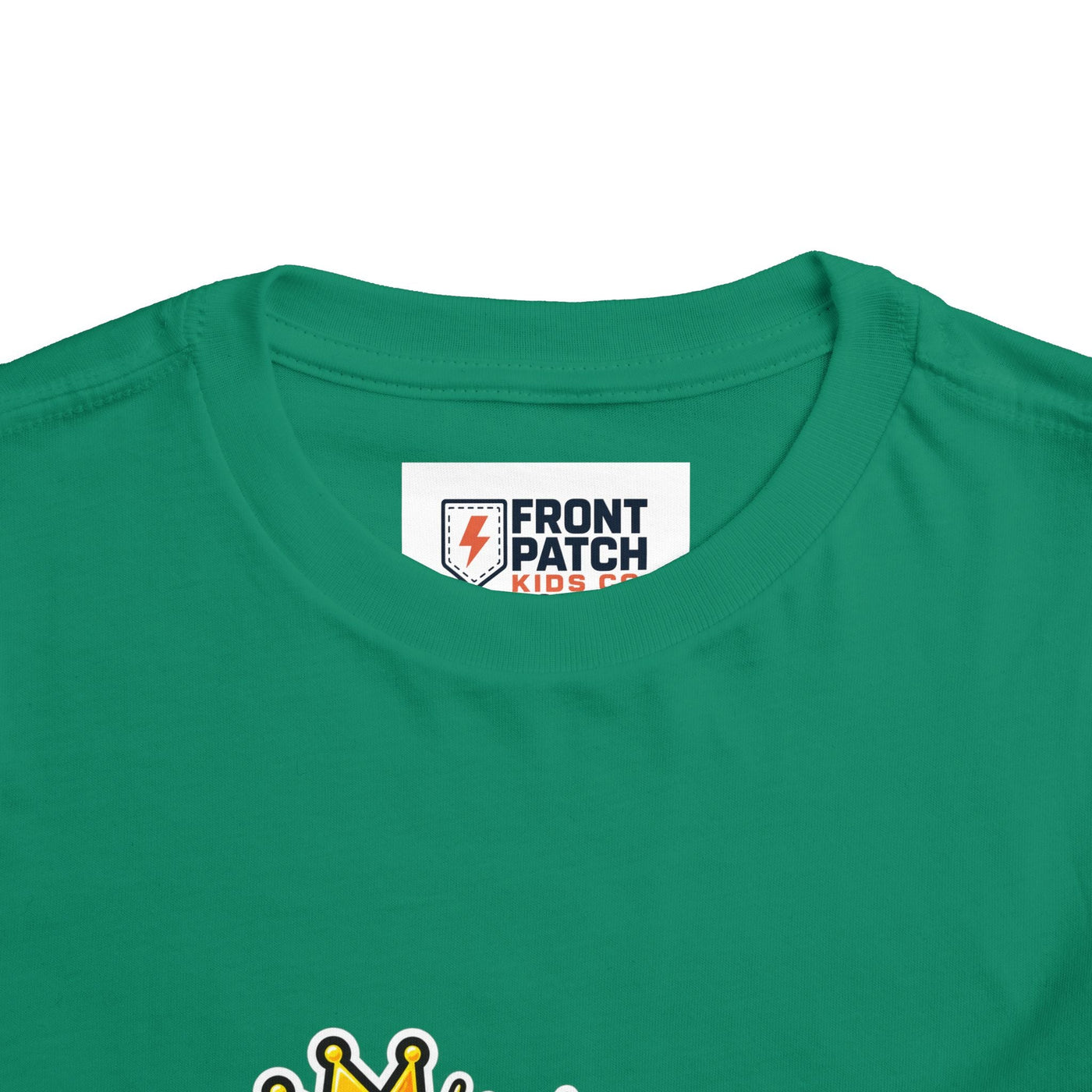 Rizz Master Toddler Tee — Cute Crown & Sunglasses Graphic Shirt - Front Patch Kids Co.