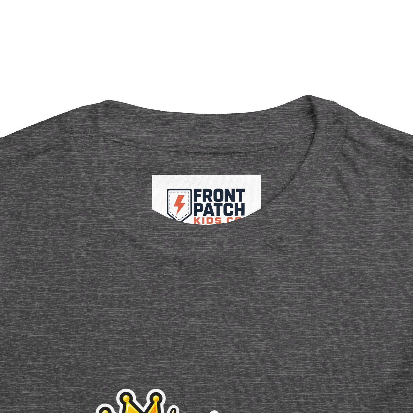 Rizz Master Toddler Tee — Cute Crown & Sunglasses Graphic Shirt - Front Patch Kids Co.