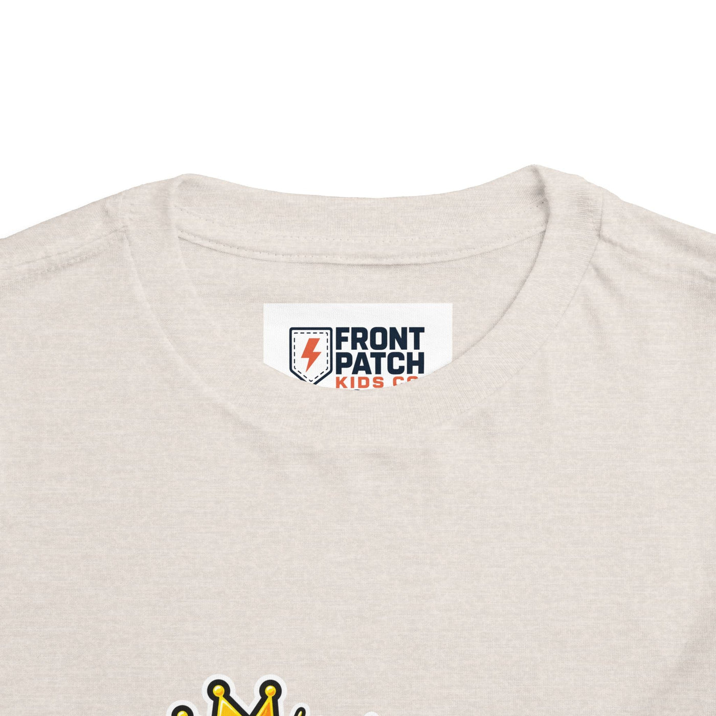 Rizz Master Toddler Tee — Cute Crown & Sunglasses Graphic Shirt - Front Patch Kids Co.