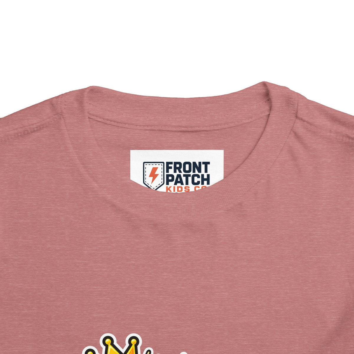 Rizz Master Toddler Tee — Cute Crown & Sunglasses Graphic Shirt - Front Patch Kids Co.