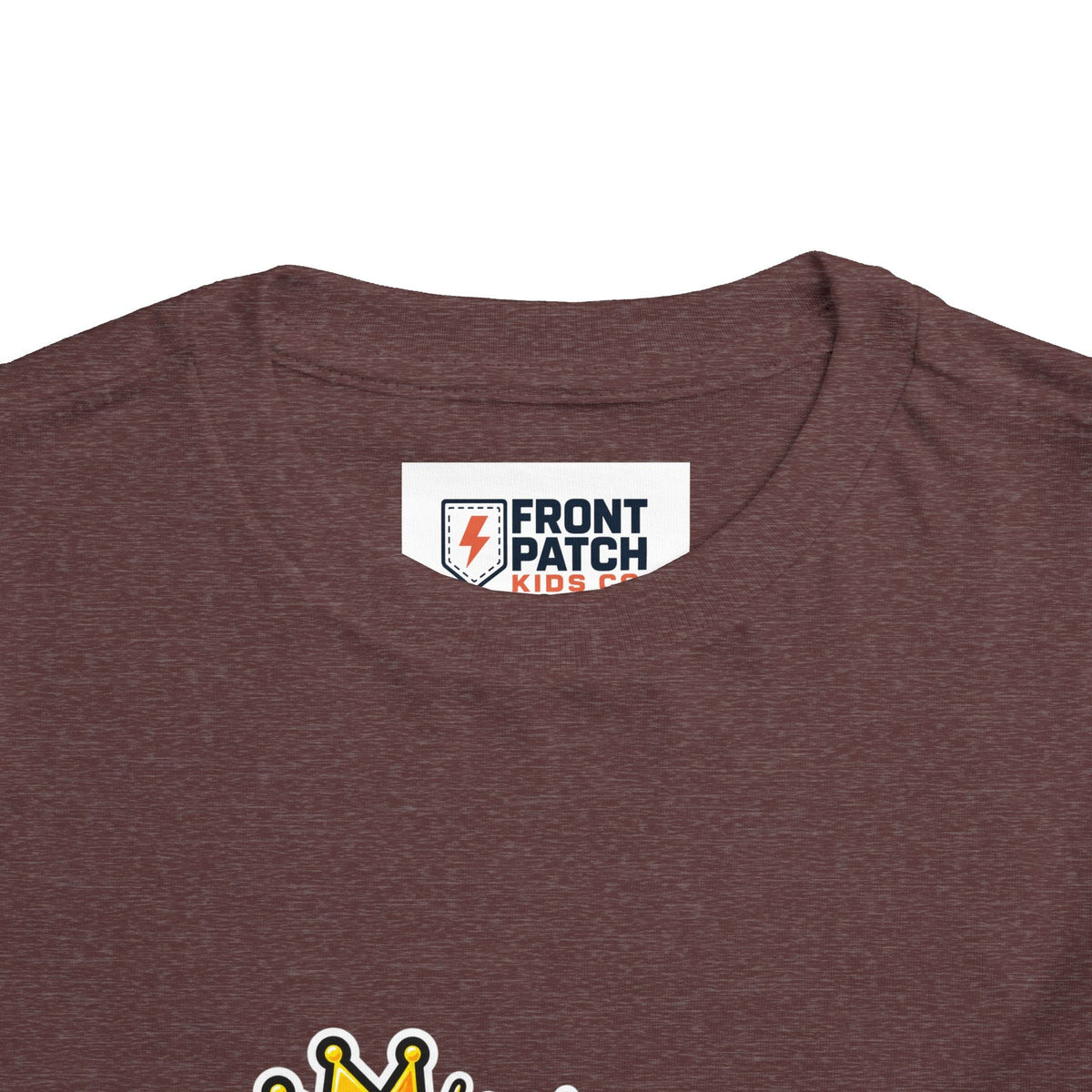 Rizz Master Toddler Tee — Cute Crown & Sunglasses Graphic Shirt - Front Patch Kids Co.