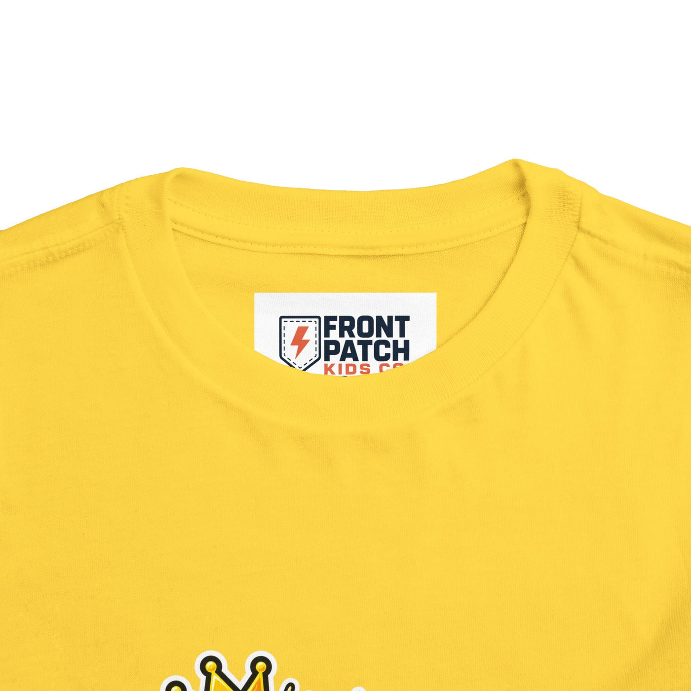 Rizz Master Toddler Tee — Cute Crown & Sunglasses Graphic Shirt - Front Patch Kids Co.