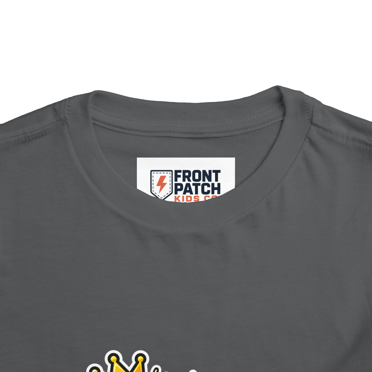 Rizz Master Toddler Tee — Cute Crown & Sunglasses Graphic Shirt - Front Patch Kids Co.