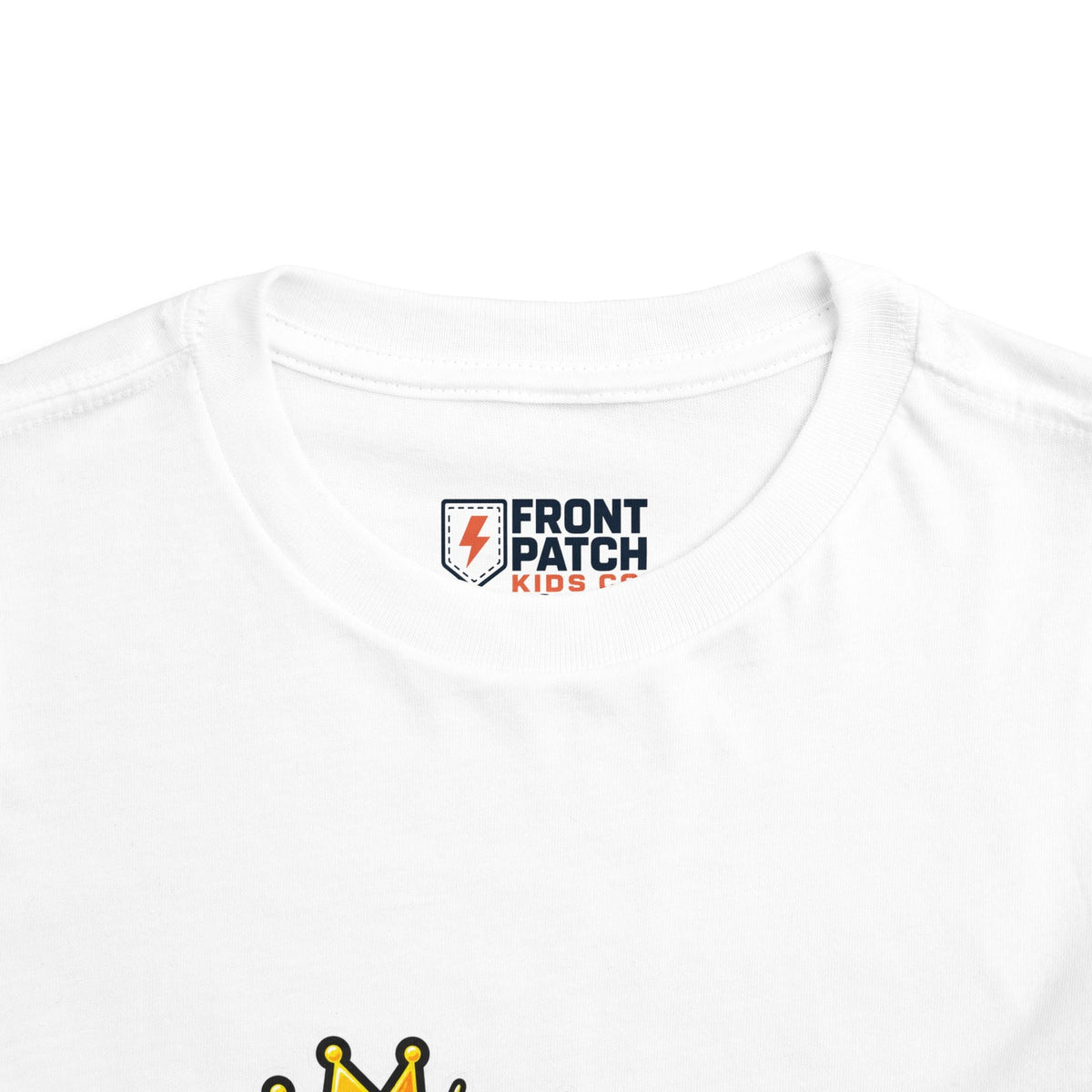 Rizz Master Toddler Tee — Cute Crown & Sunglasses Graphic Shirt - Front Patch Kids Co.