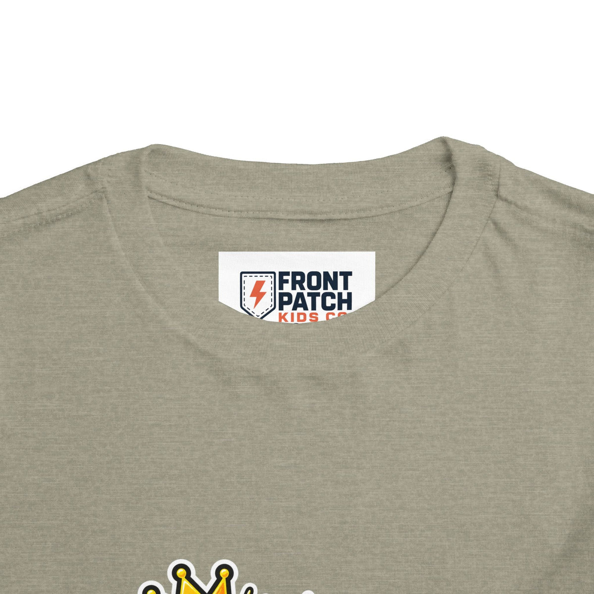 Rizz Master Toddler Tee — Cute Crown & Sunglasses Graphic Shirt - Front Patch Kids Co.