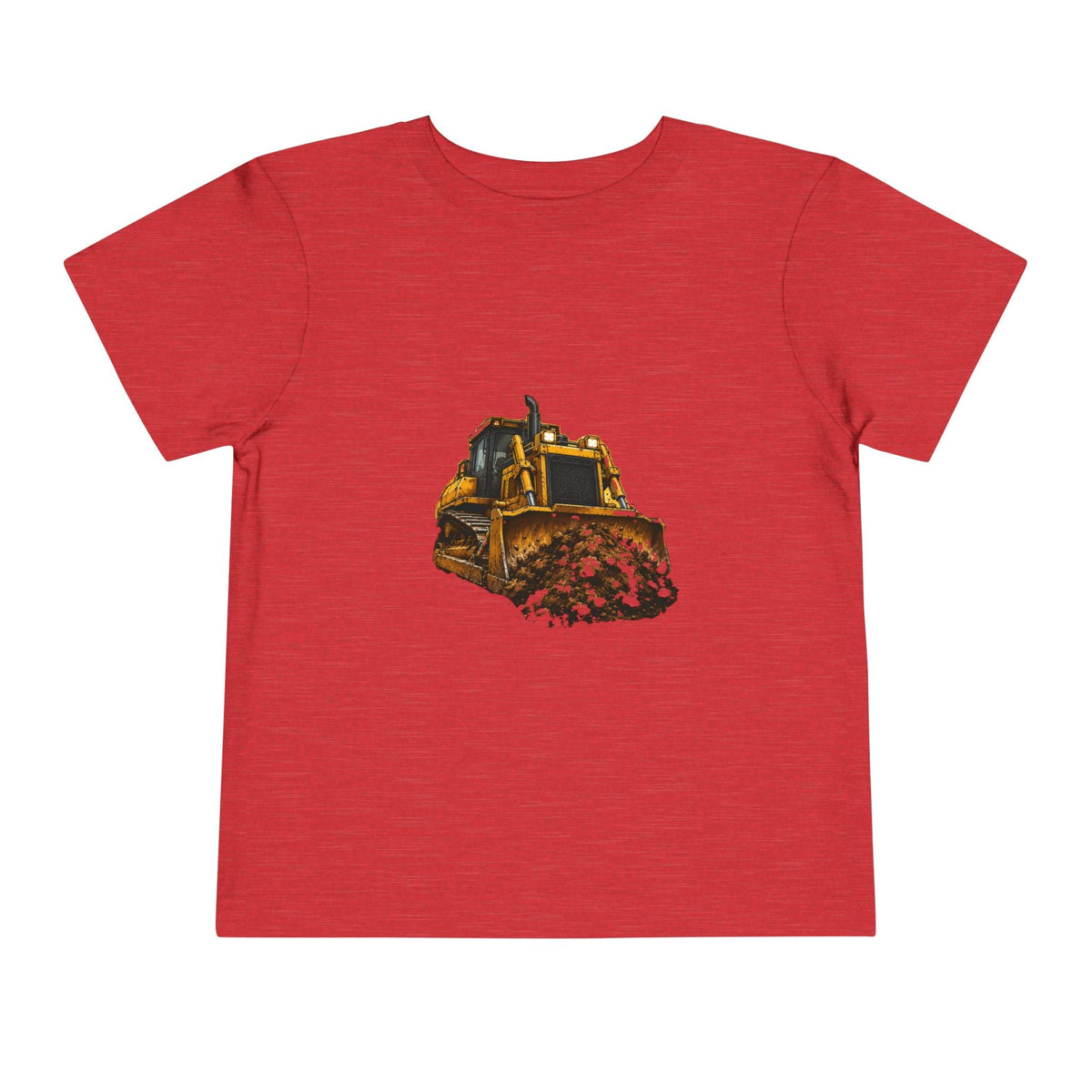 Toddler Bulldozer Tee - Construction Truck Kids Shirt - Front Patch Kids Co.