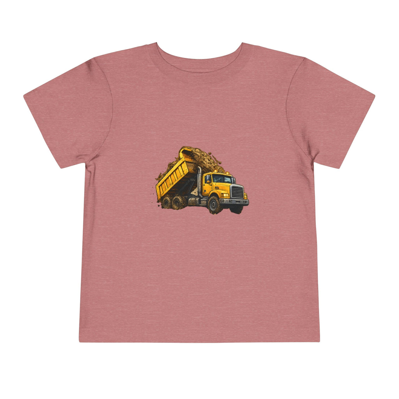Toddler Dump Truck Tee – Construction Truck Shirt for Kids - Front Patch Kids Co.