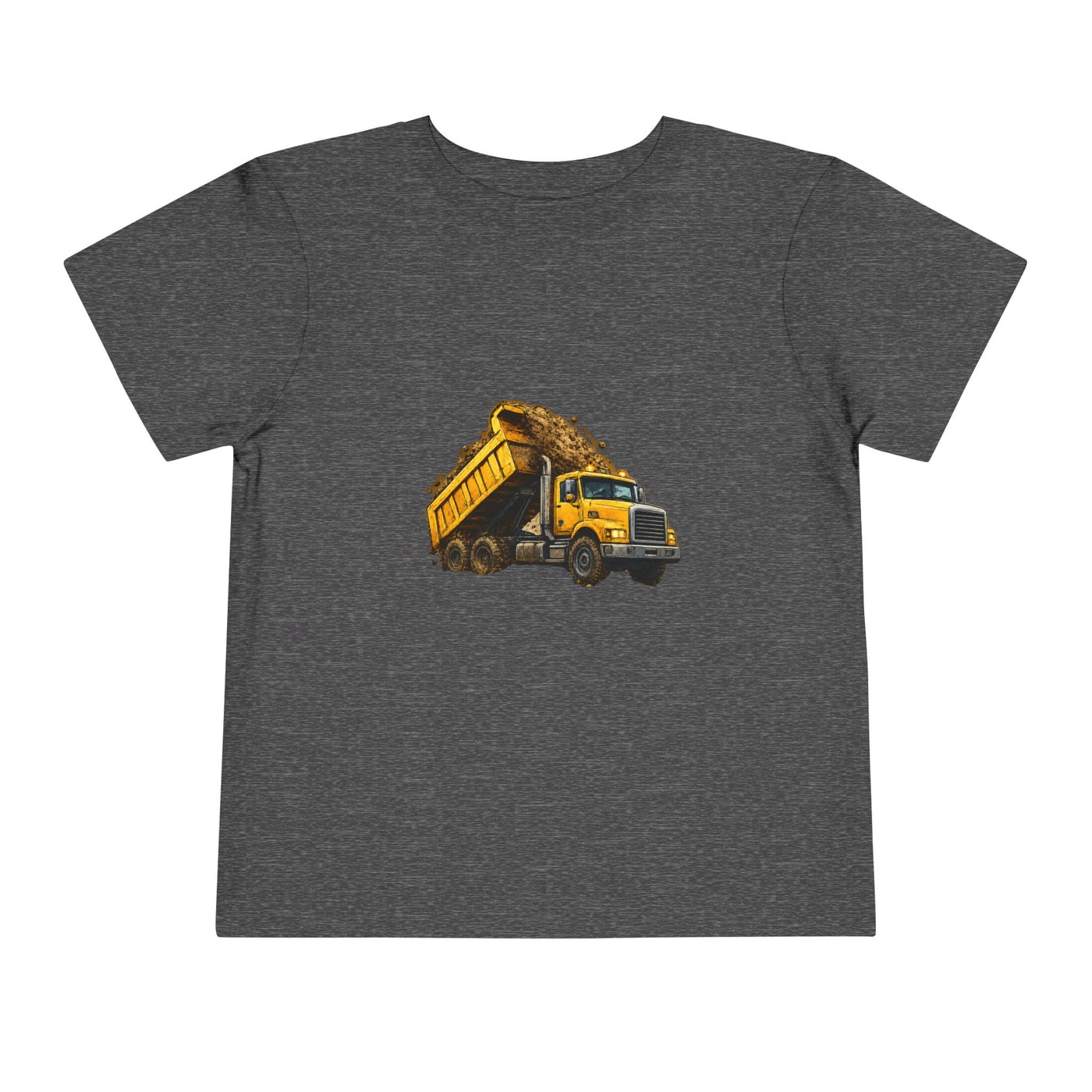 Toddler Dump Truck Tee – Construction Truck Shirt for Kids - Front Patch Kids Co.