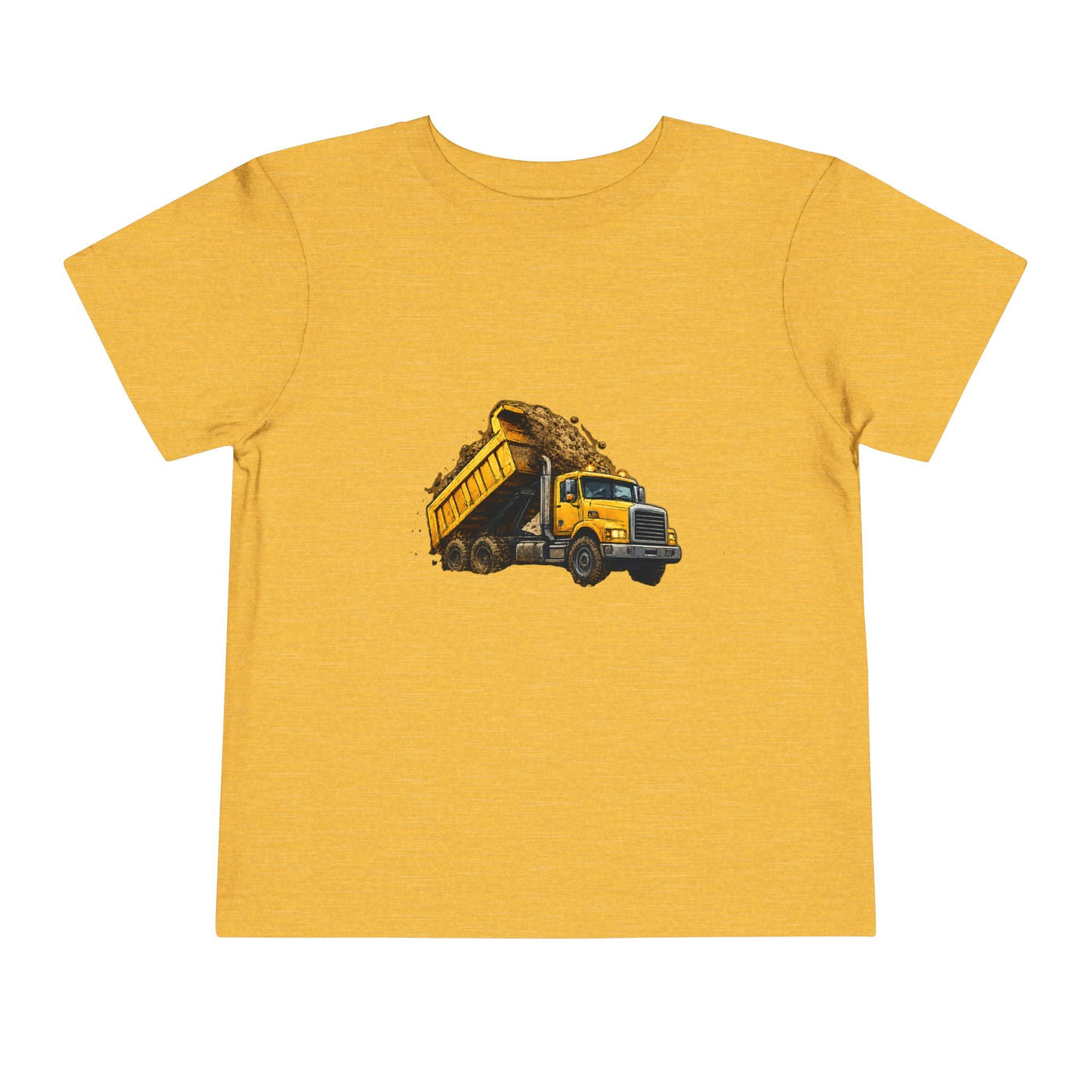 Toddler Dump Truck Tee – Construction Truck Shirt for Kids - Front Patch Kids Co.