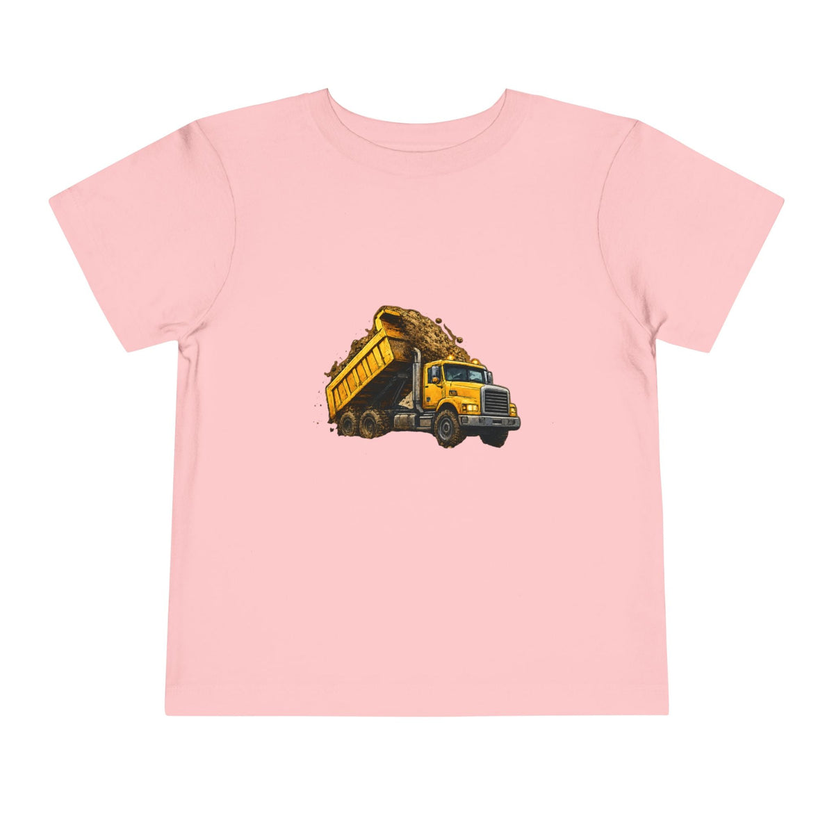Toddler Dump Truck Tee – Construction Truck Shirt for Kids - Front Patch Kids Co.