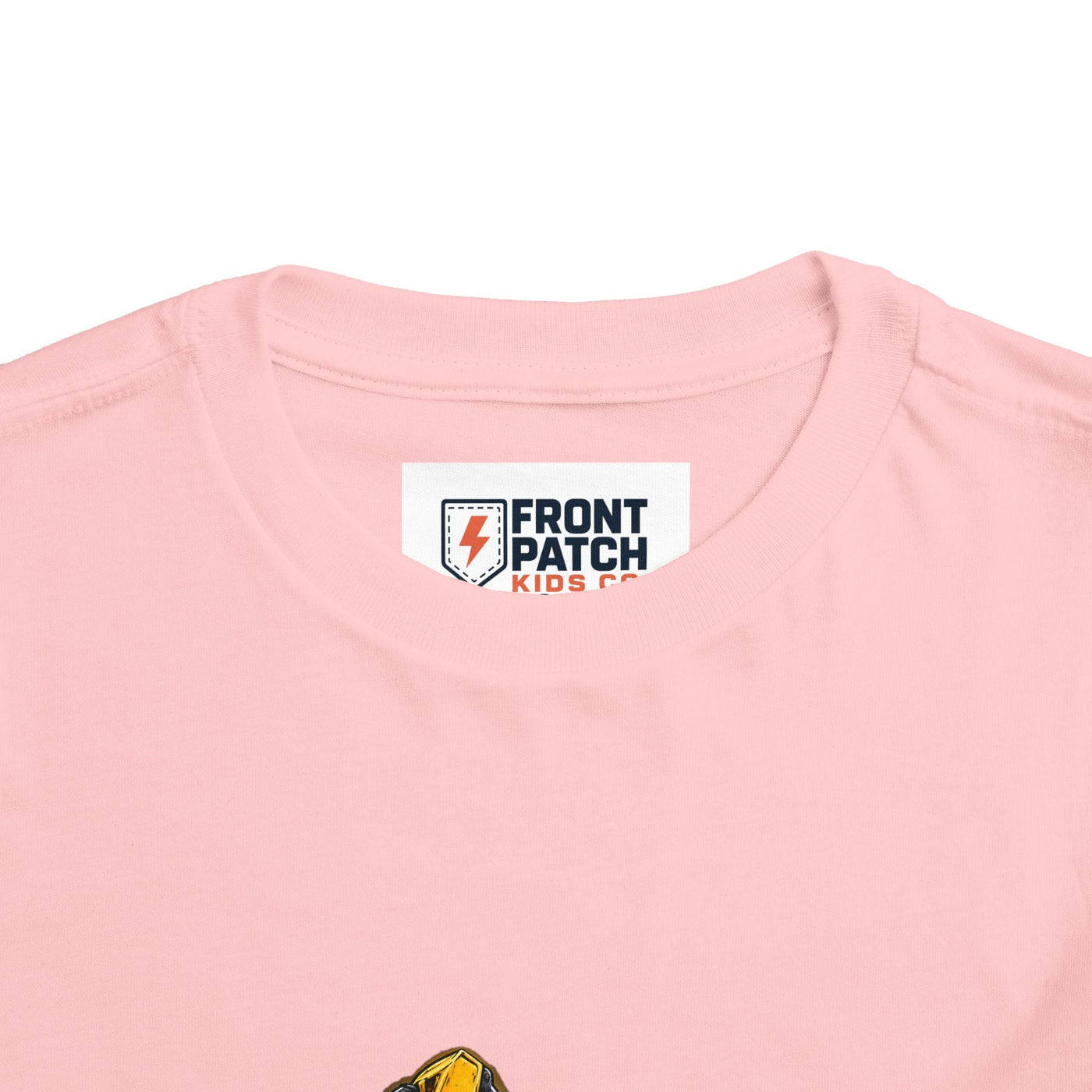 Toddler Excavator Tee — Yellow Digging Construction Truck Shirt - Front Patch Kids Co.
