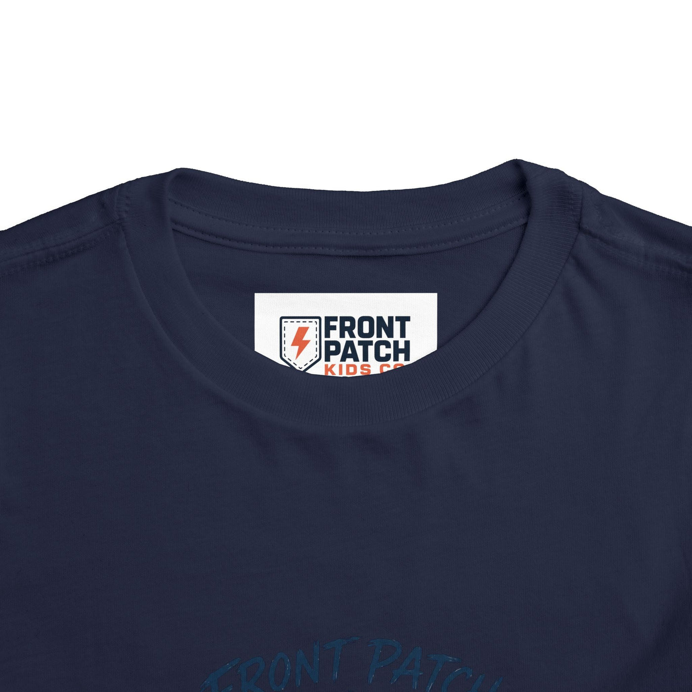 Toddler Shark Tee - "Front Patch" Ocean Shark Graphic Kids Shirt - Front Patch Kids Co.