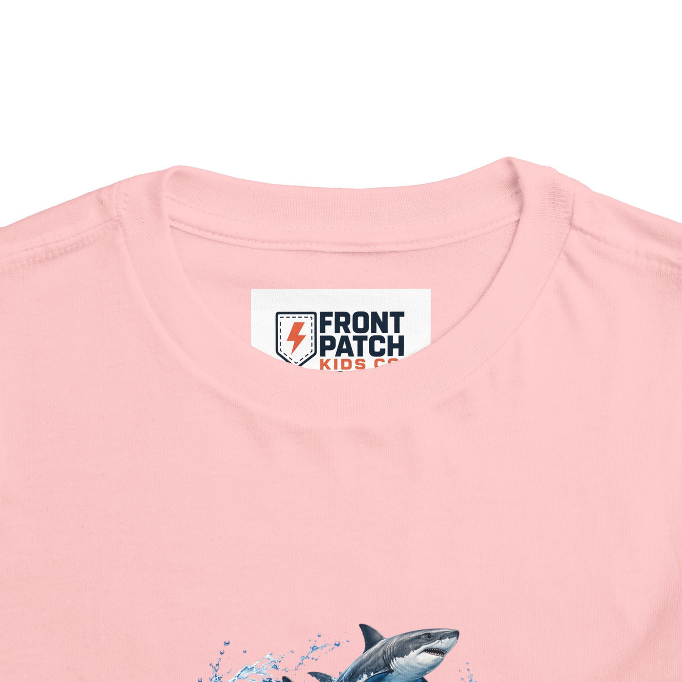 Toddler Shark Tee — Playful Ocean Sharks Graphic Shirt - Front Patch Kids Co.
