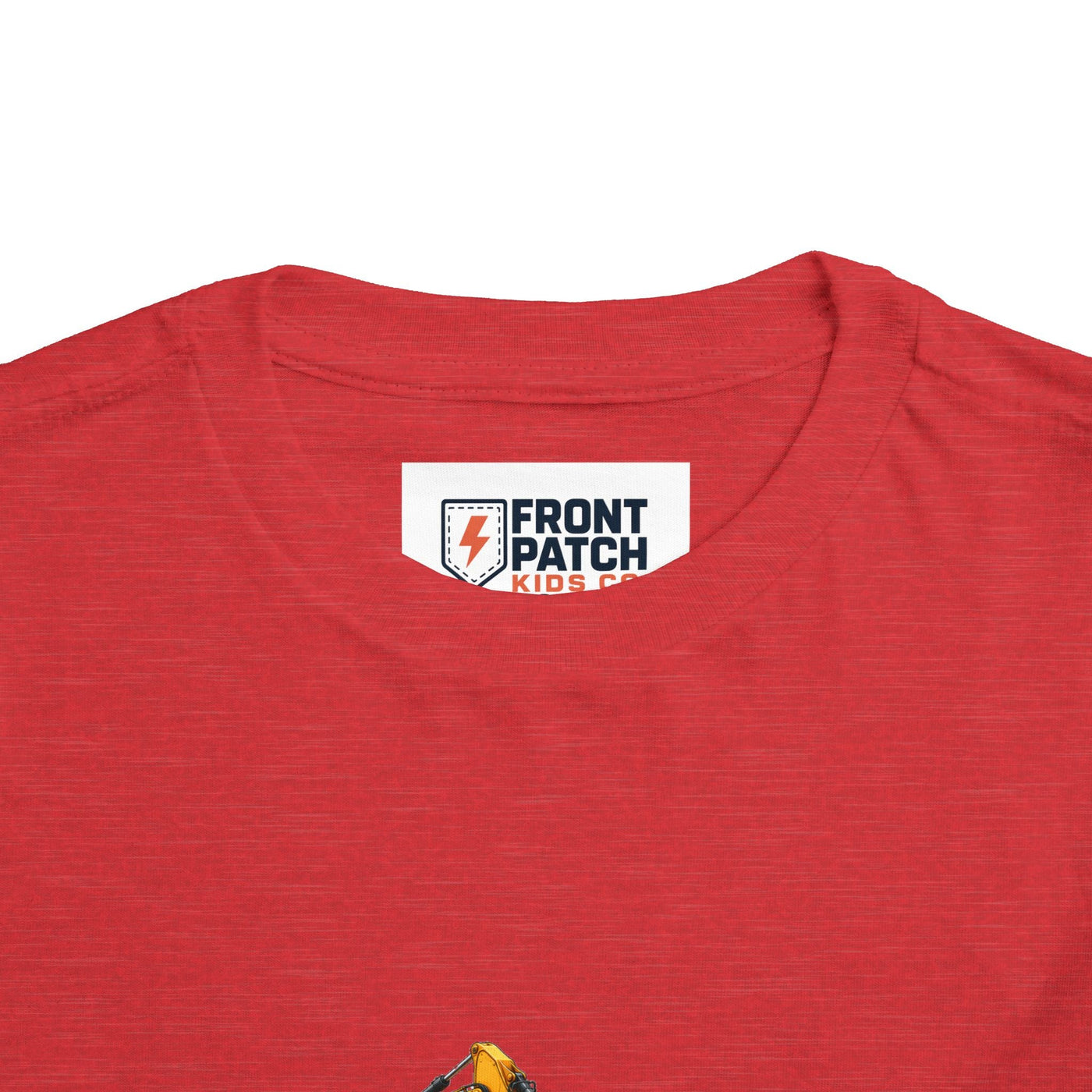 Toddler Tee — Construction Trucks Excavator & Dump Truck Graphic - Front Patch Kids Co.