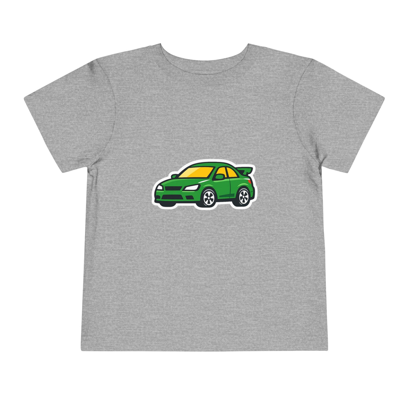Toddler Tee — Green Race Car Graphic - Front Patch Kids Co.