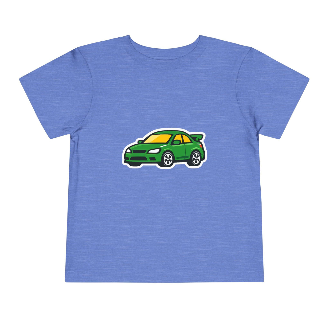Toddler Tee — Green Race Car Graphic - Front Patch Kids Co.