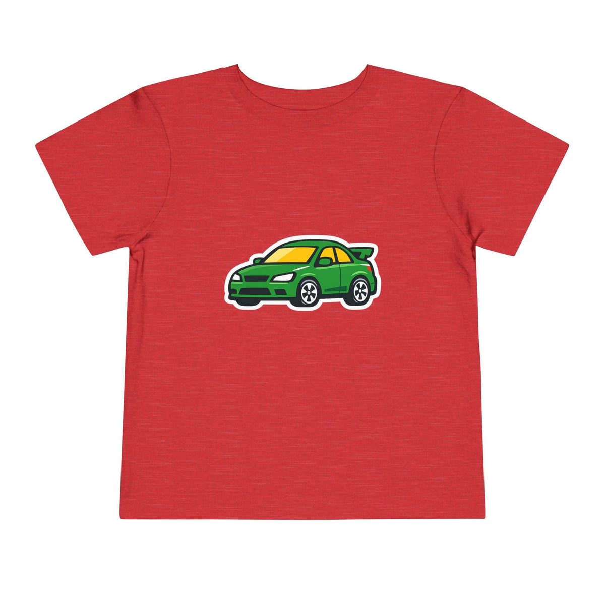 Toddler Tee — Green Race Car Graphic - Front Patch Kids Co.