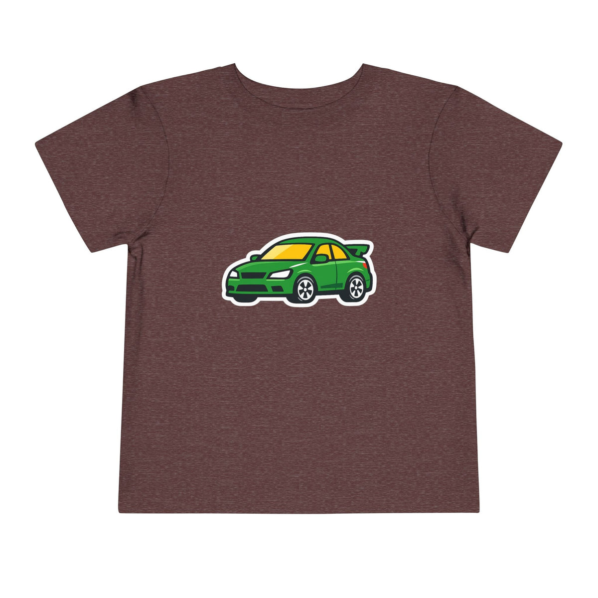 Toddler Tee — Green Race Car Graphic - Front Patch Kids Co.