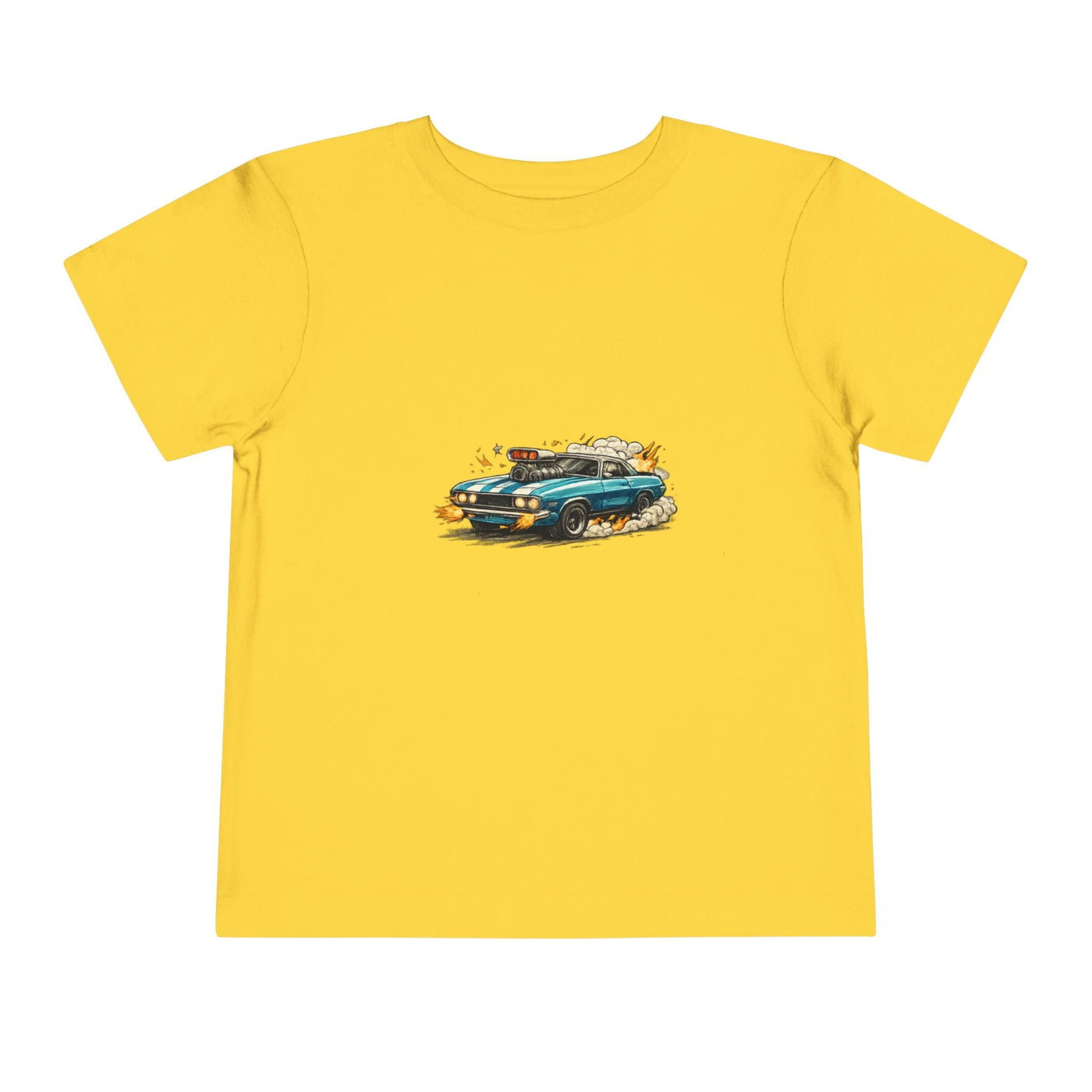 Toddler Tee — Retro Race Car Graphic Shirt - Front Patch Kids Co.