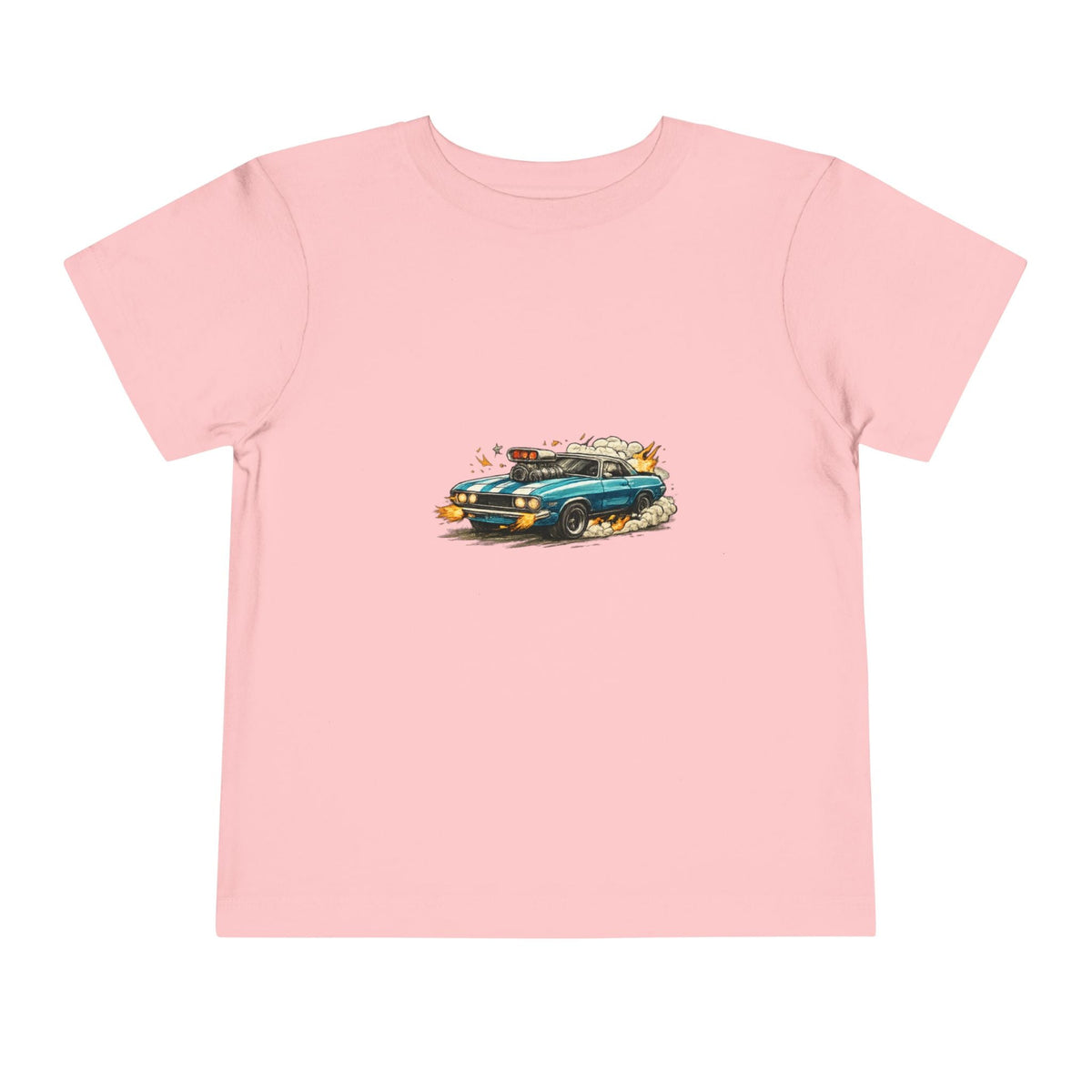 Toddler Tee — Retro Race Car Graphic Shirt - Front Patch Kids Co.
