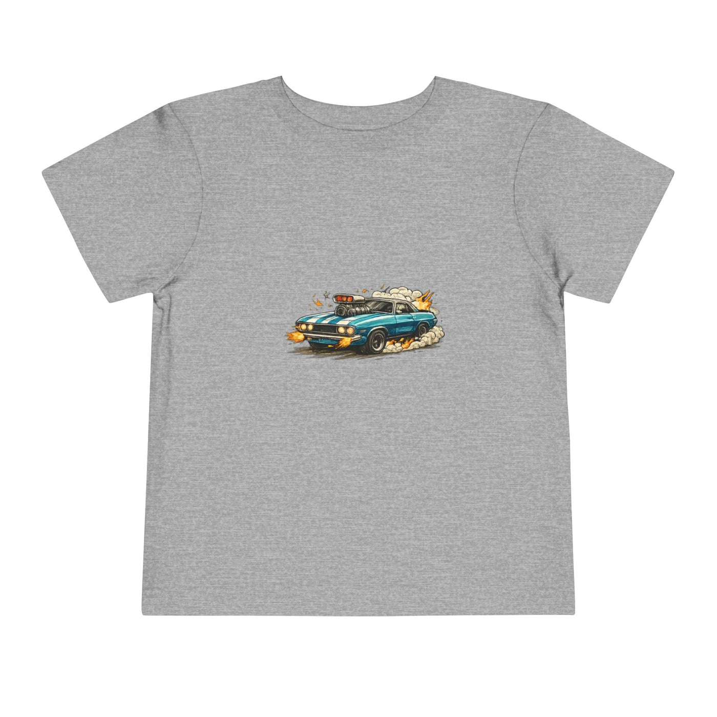 Toddler Tee — Retro Race Car Graphic Shirt - Front Patch Kids Co.