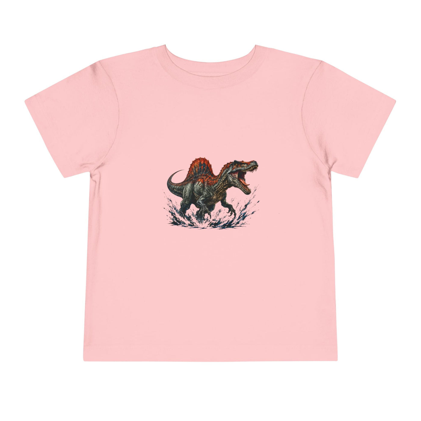 Toddler Tee — Roaring Spinosaurus Dinosaur Graphic Shirt - Front Patch Kids Co.