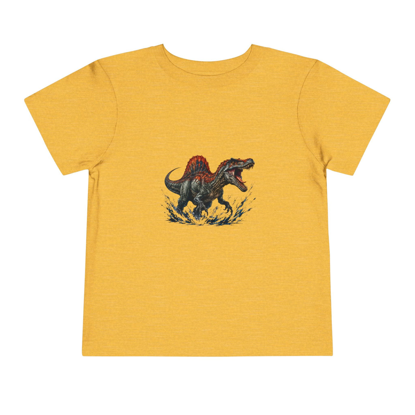 Toddler Tee — Roaring Spinosaurus Dinosaur Graphic Shirt - Front Patch Kids Co.