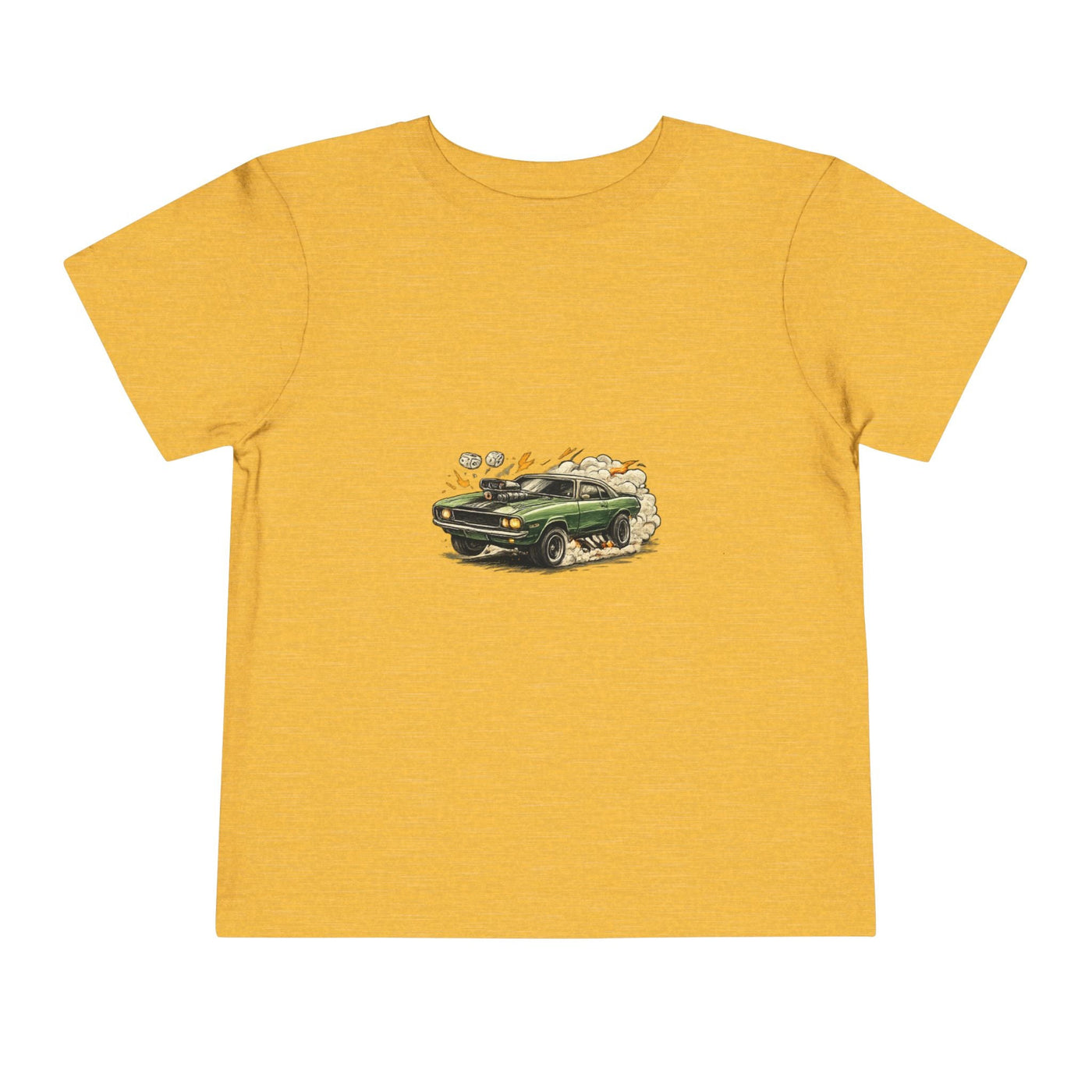 Toddler Tee – Vintage Green Truck Graphic - Front Patch Kids Co.