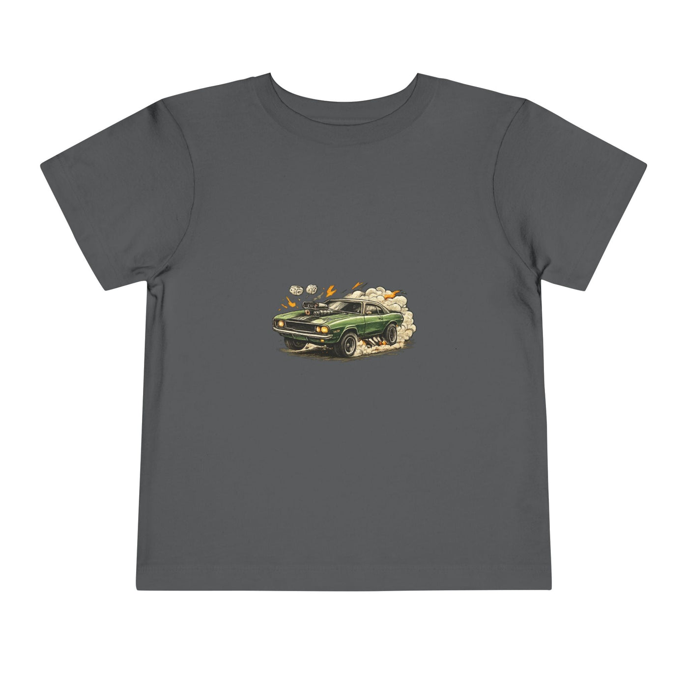Toddler Tee – Vintage Green Truck Graphic - Front Patch Kids Co.