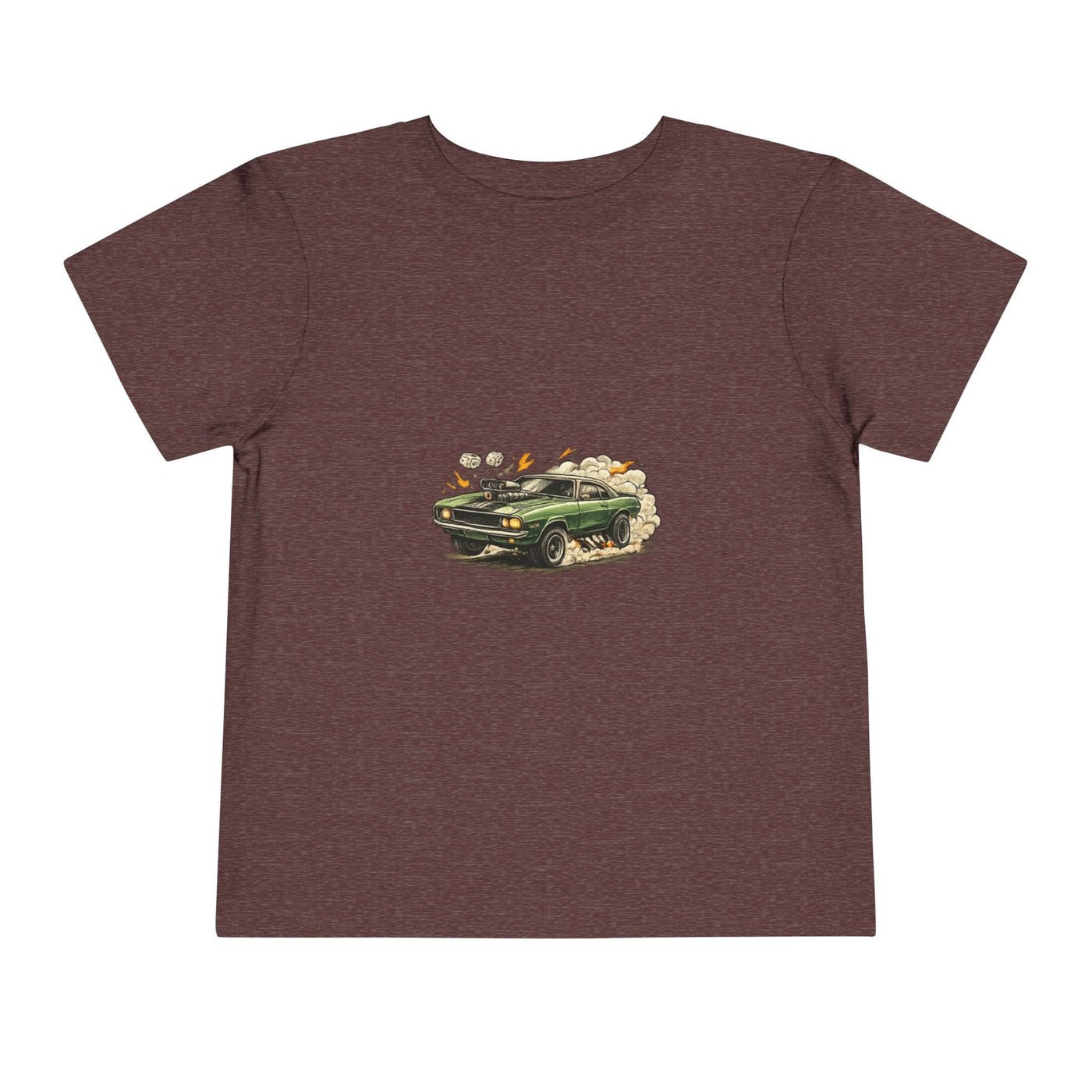 Toddler Tee – Vintage Green Truck Graphic - Front Patch Kids Co.