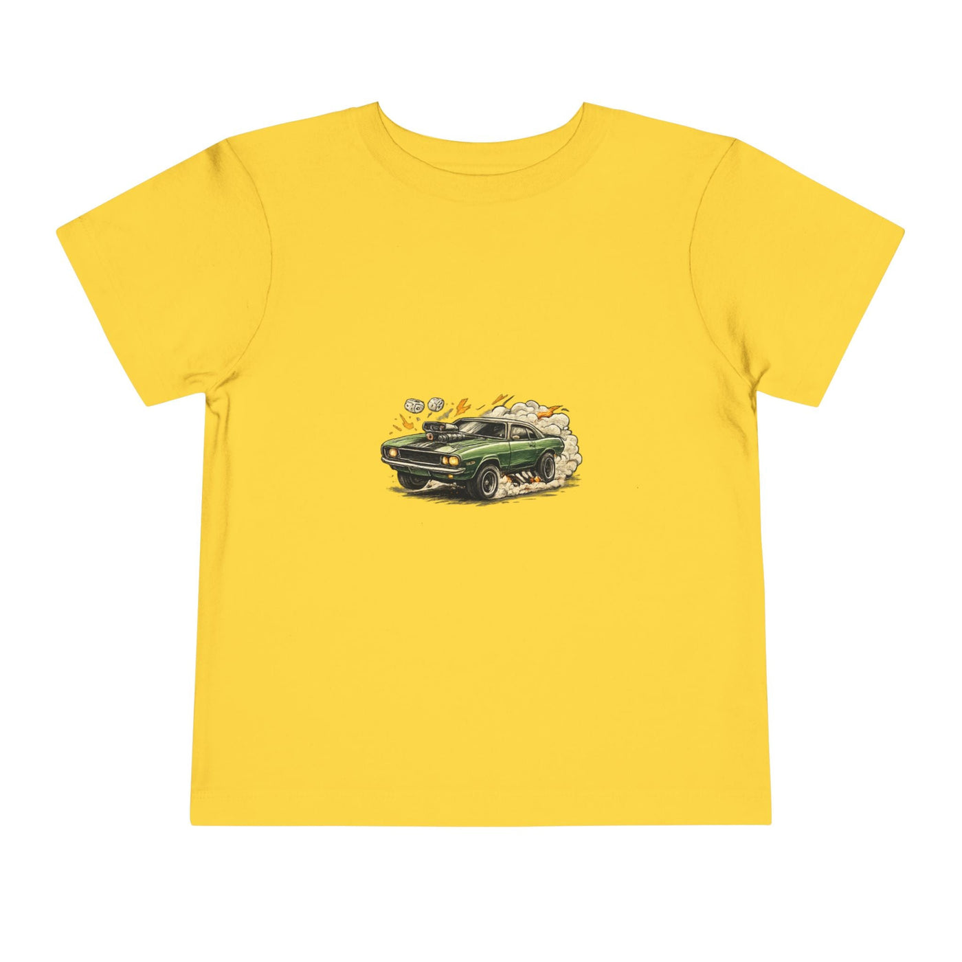 Toddler Tee – Vintage Green Truck Graphic - Front Patch Kids Co.