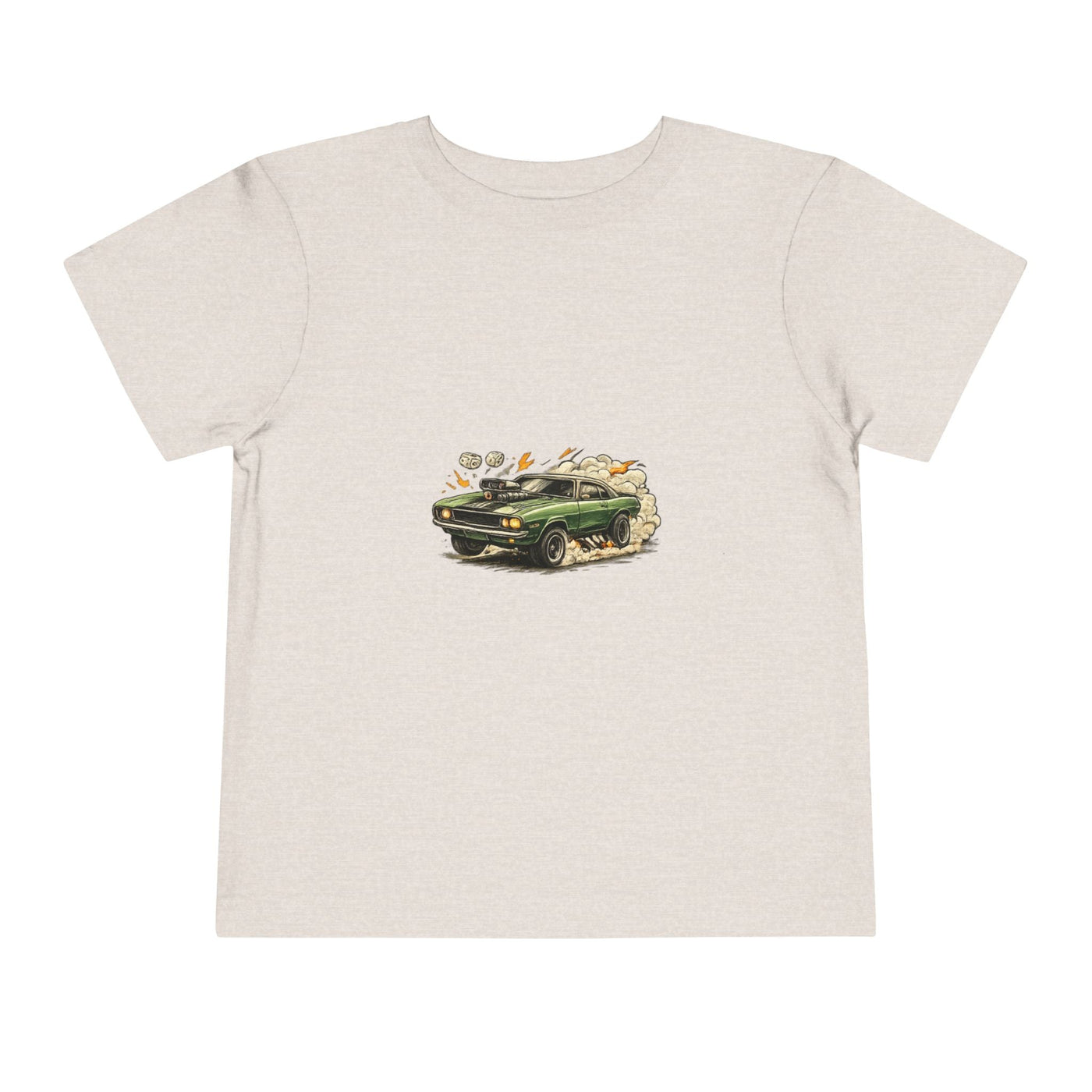 Toddler Tee – Vintage Green Truck Graphic - Front Patch Kids Co.