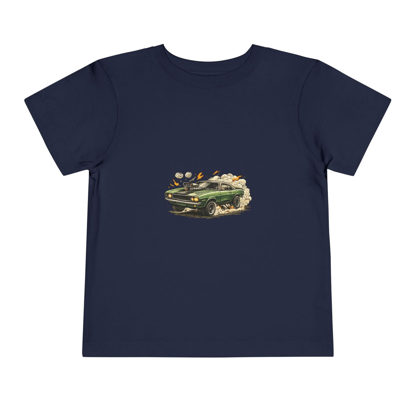 Toddler Tee – Vintage Green Truck Graphic - Front Patch Kids Co.