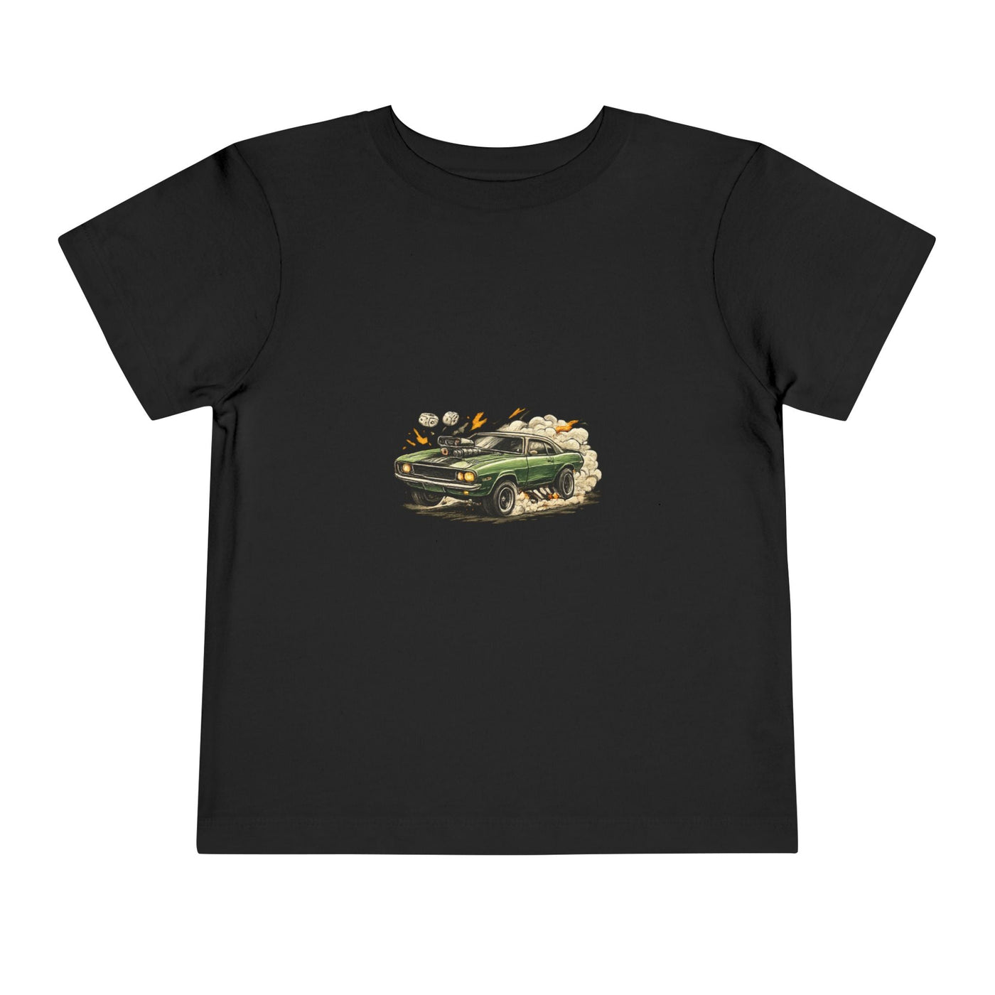 Toddler Tee – Vintage Green Truck Graphic - Front Patch Kids Co.