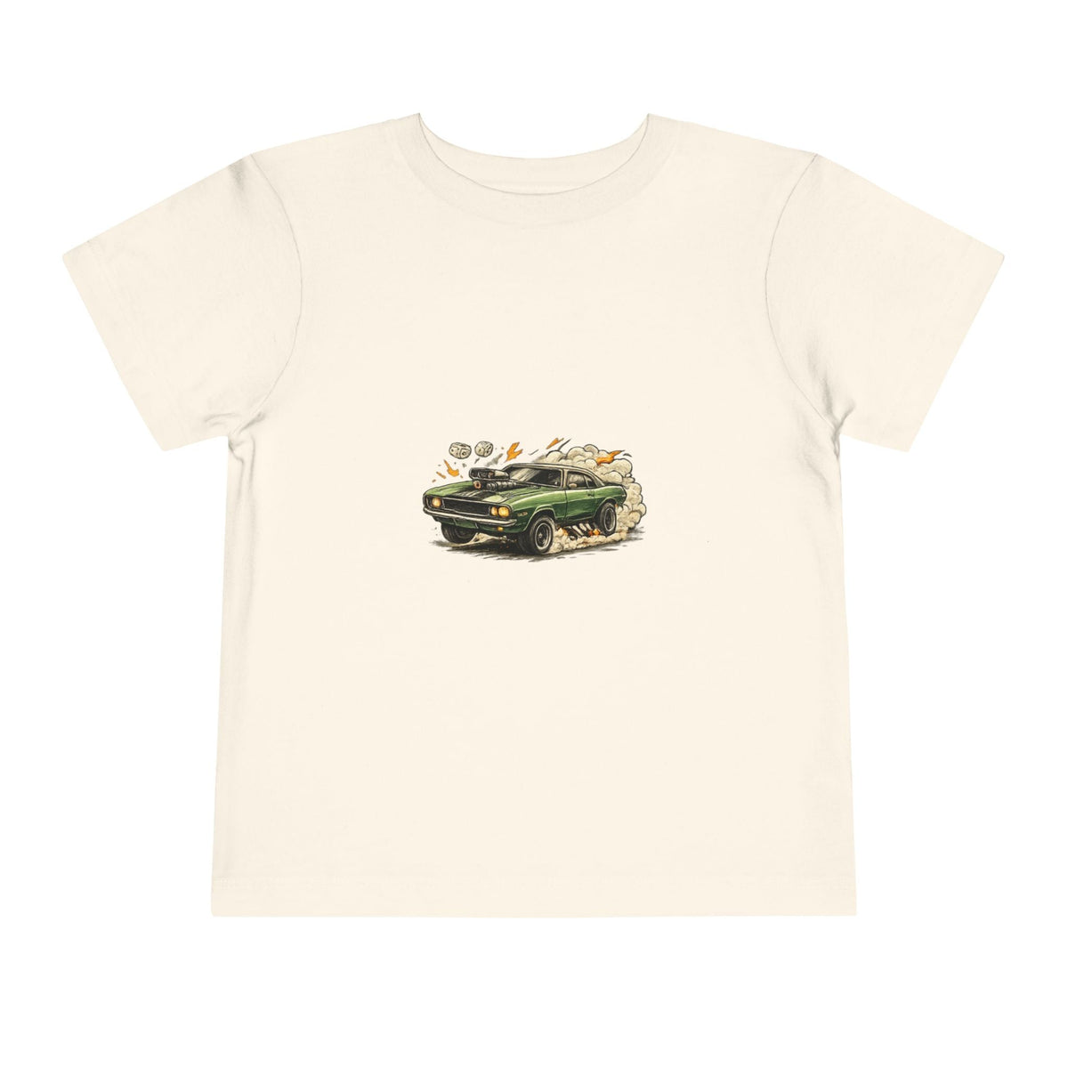 Toddler Tee – Vintage Green Truck Graphic - Front Patch Kids Co.
