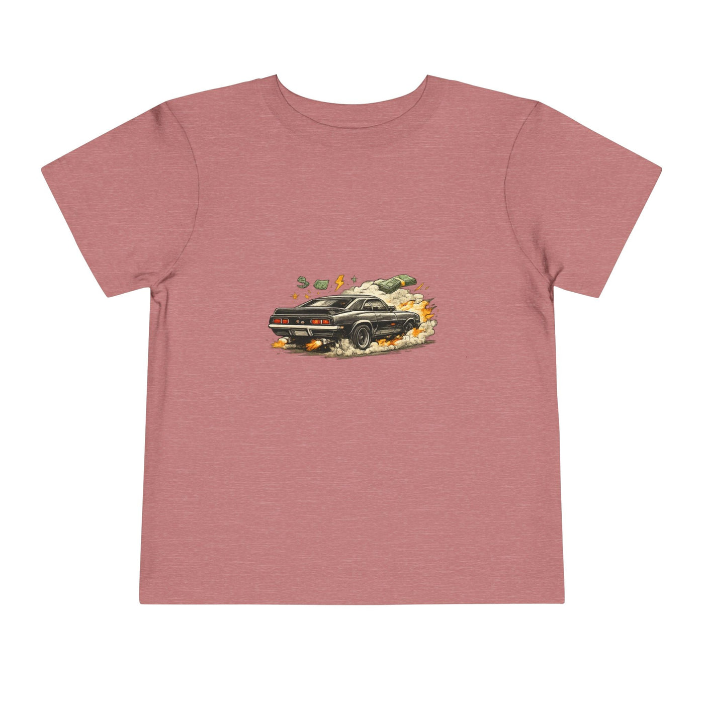 Toddler Tee — Vintage Muscle Car Racing Graphic Shirt - Front Patch Kids Co.