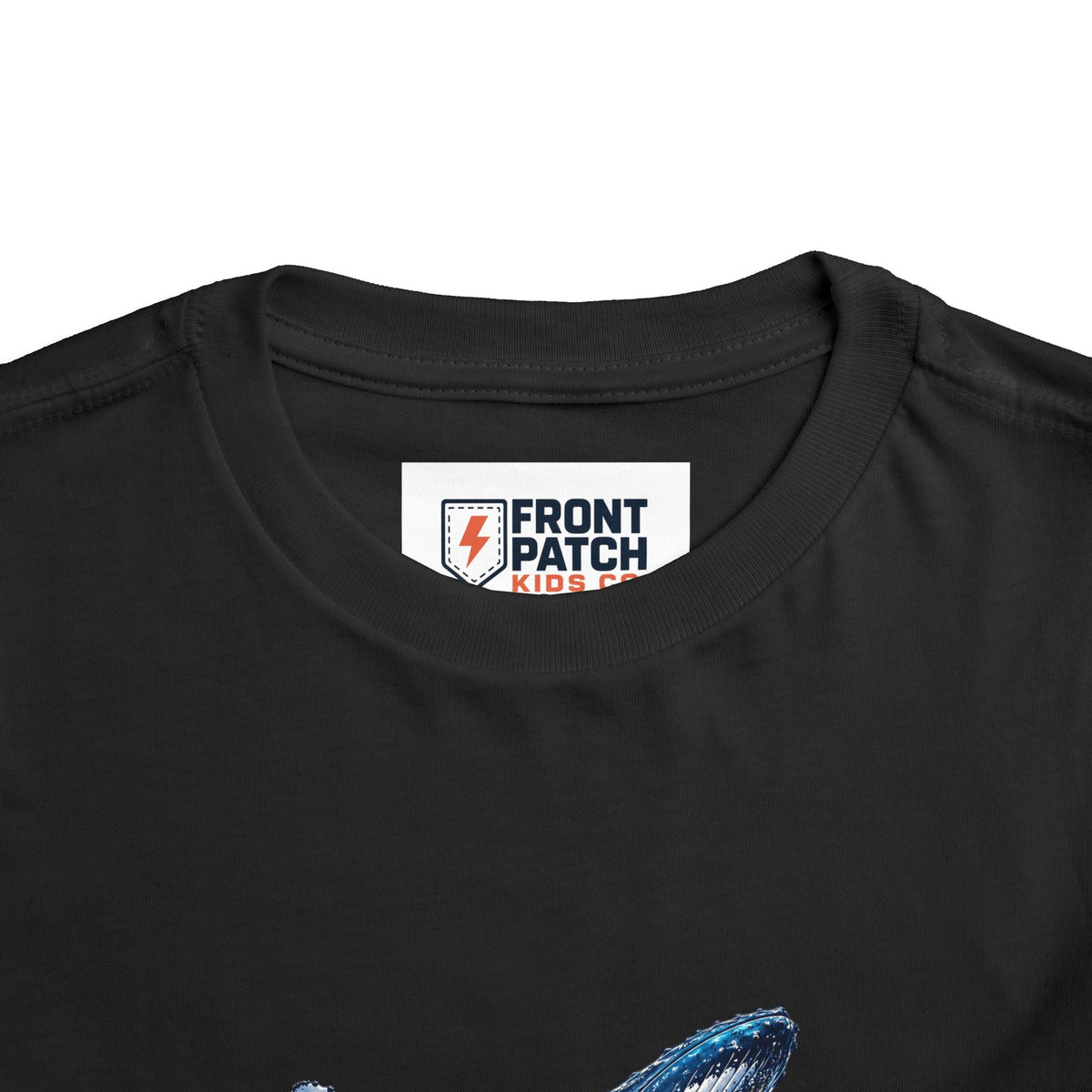 Toddler Tee — Watercolor Breaching Whale Graphic - Front Patch Kids Co.