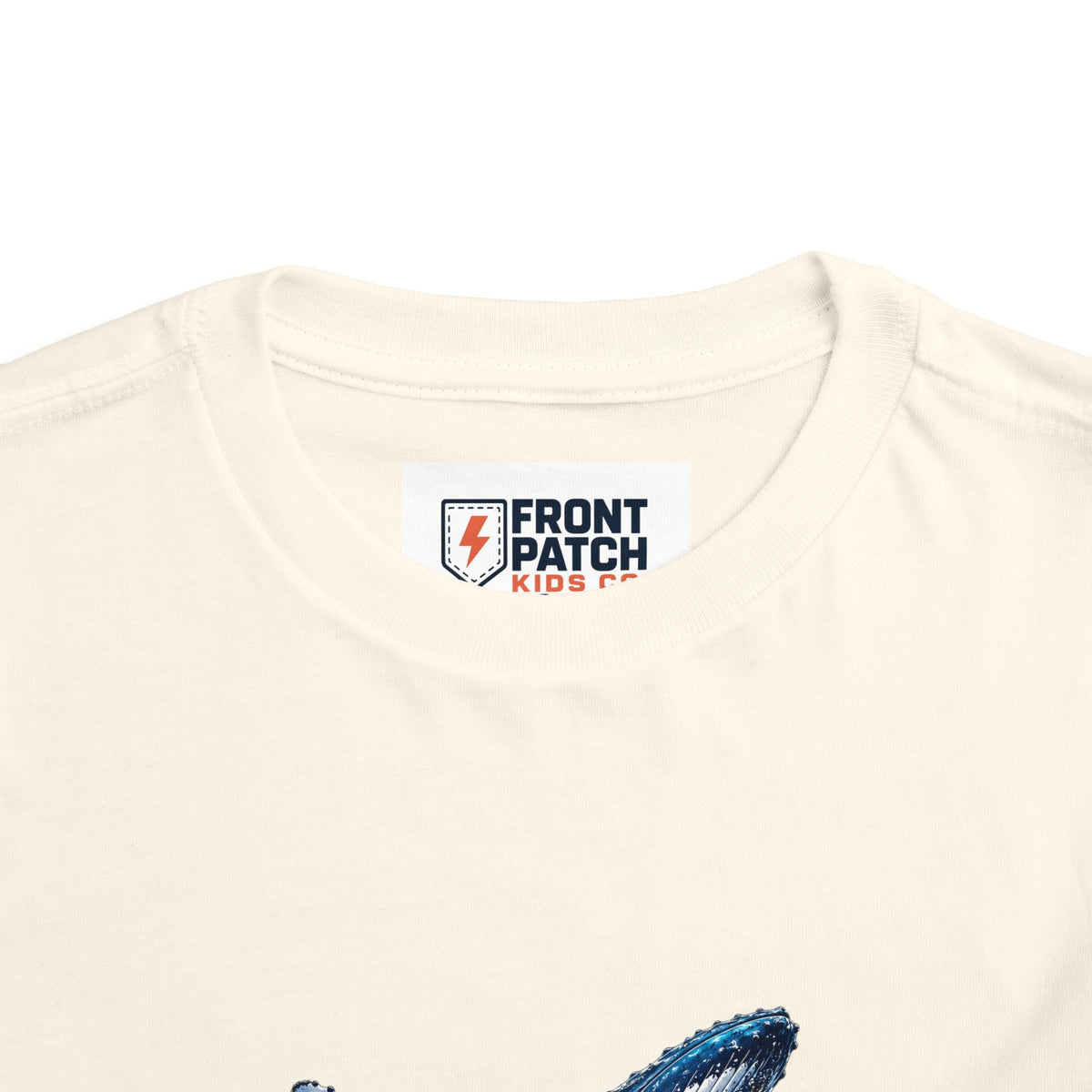 Toddler Tee — Watercolor Breaching Whale Graphic - Front Patch Kids Co.