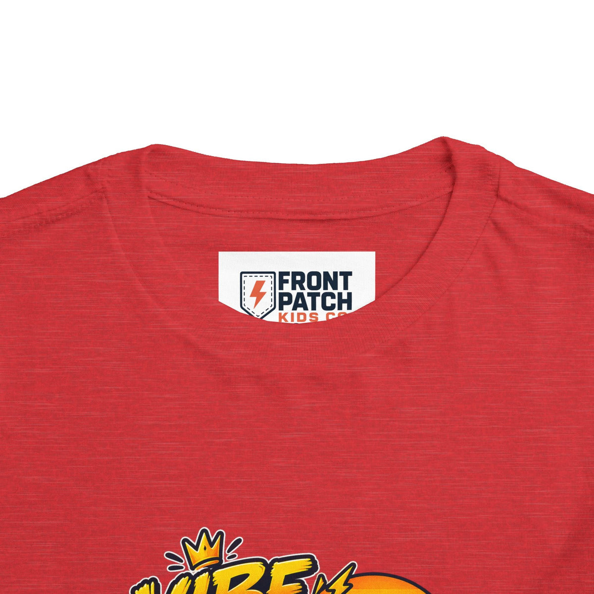 Vibe Check Surfing Shark Toddler Tee - Front Patch Kids Co.