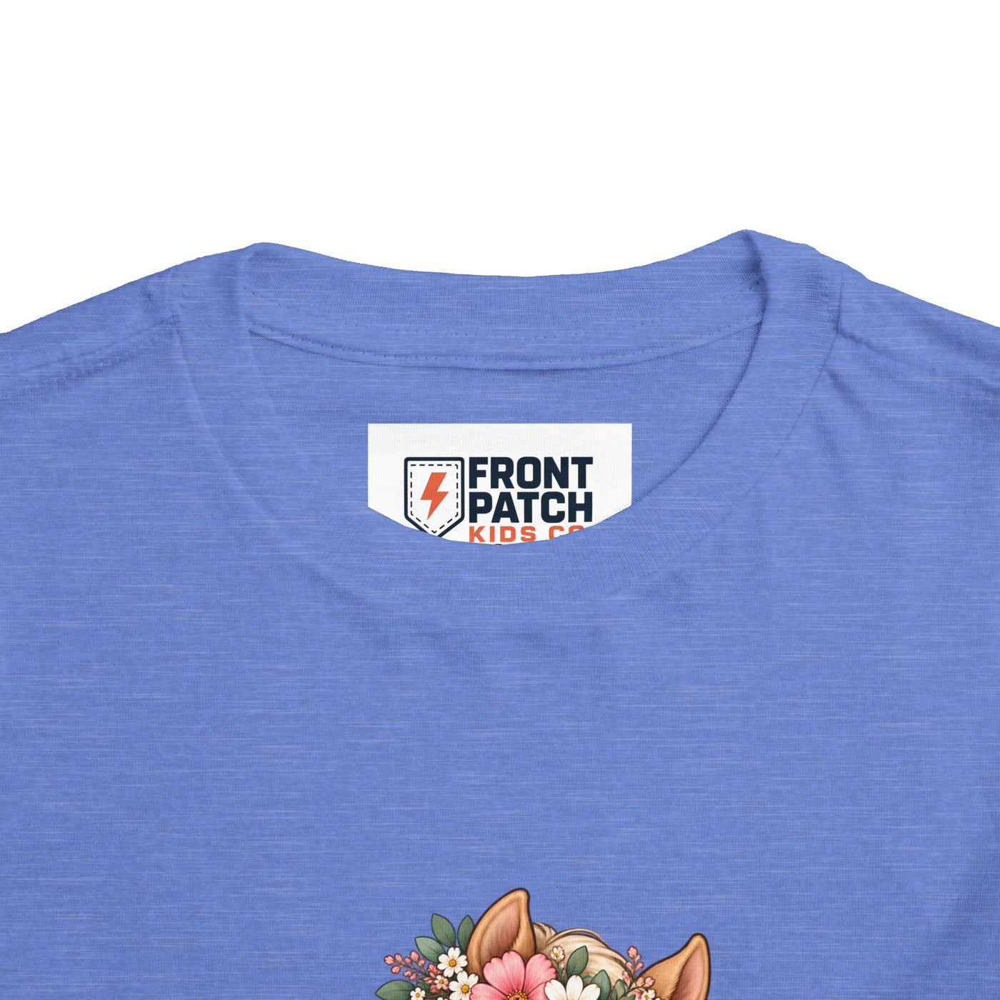 Toddler Tee — Floral Corgi "Pony Posse" Cute Dog Graphic