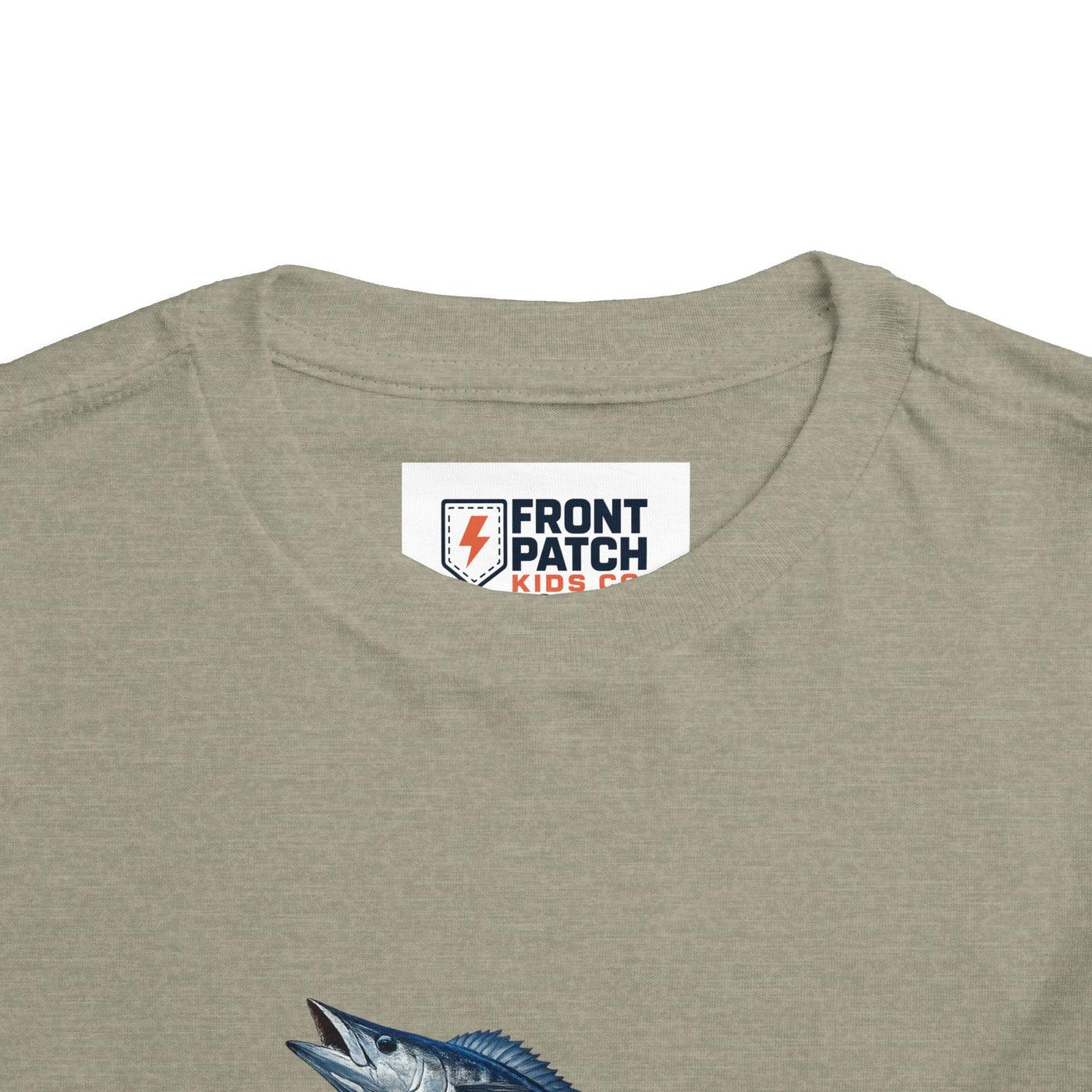 Toddler Tee - Blue Leaping Tuna Fish Graphic