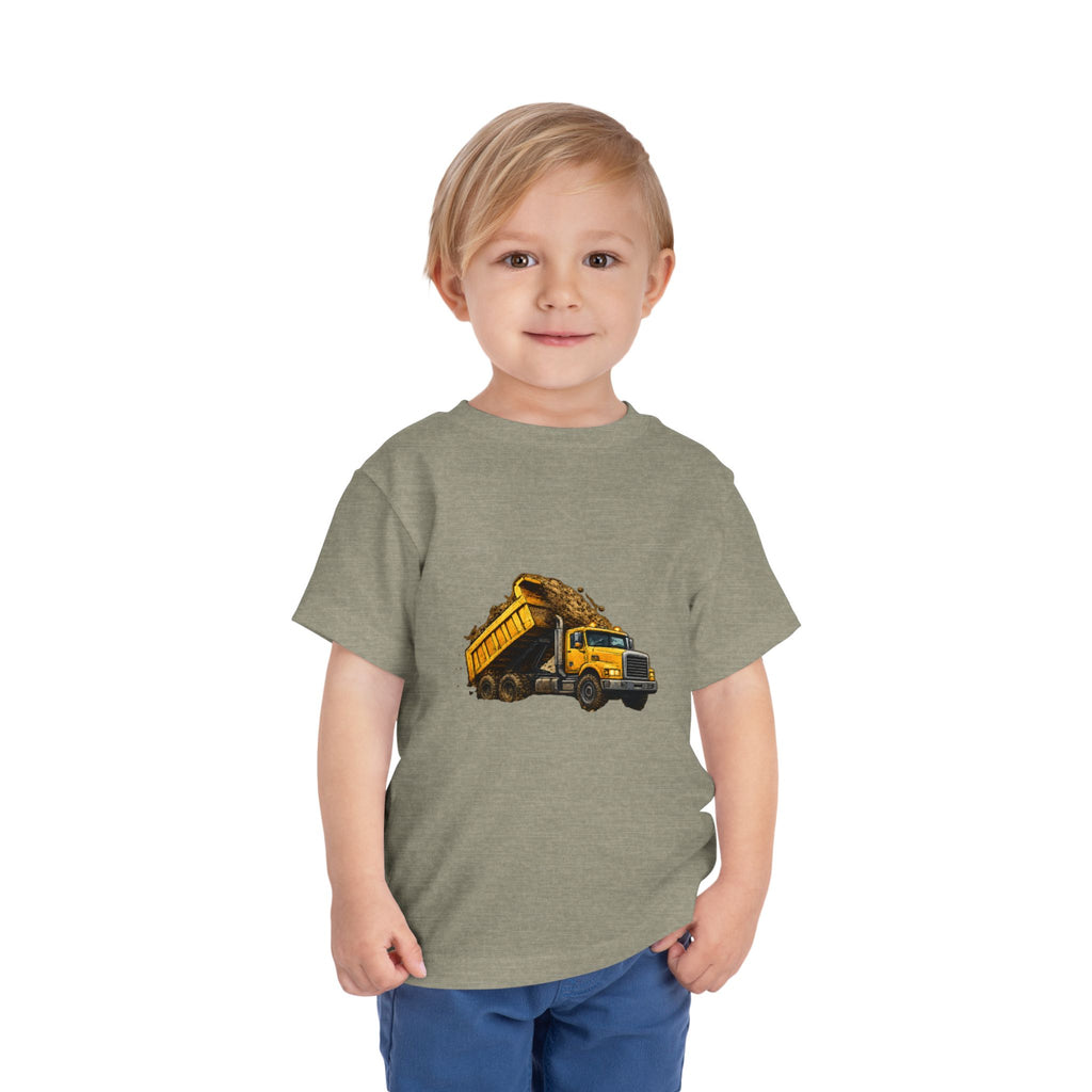 Toddler Dump Truck Tee – Construction Truck Shirt for Kids