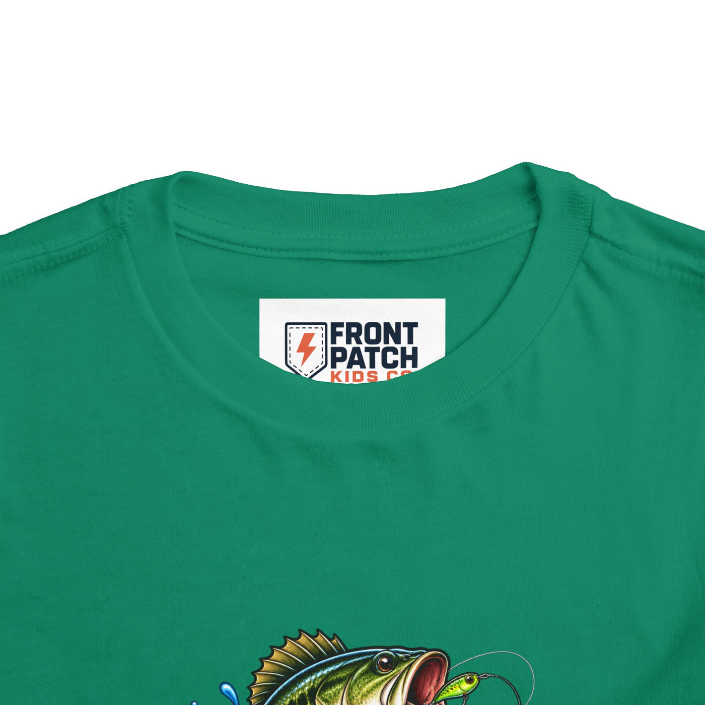 Toddler Tee — "Lake Life Legend" Fishing Graphic for Kids