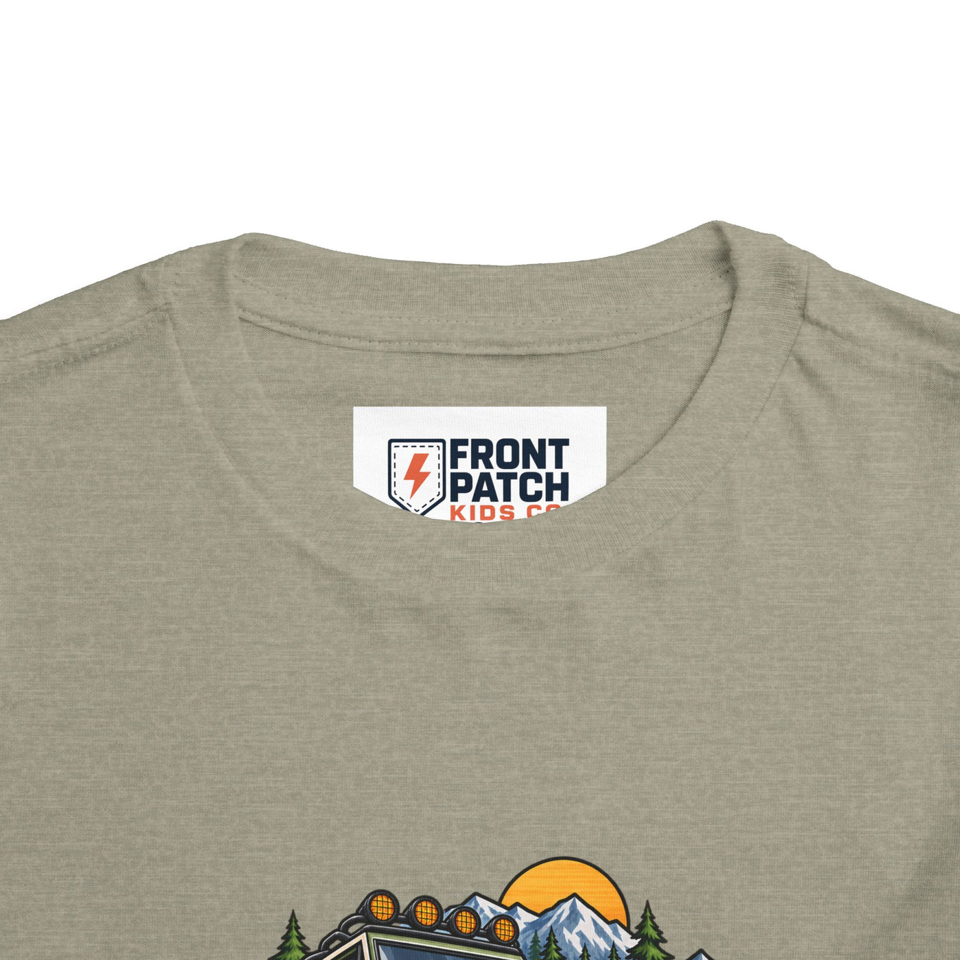 Toddler Tee - 'Trail Boss' Off-Road Jeep Graphic Shirt for Kids