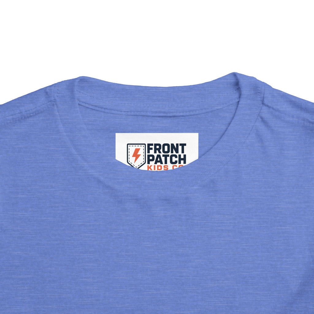 Toddler Tee — Green Race Car Graphic