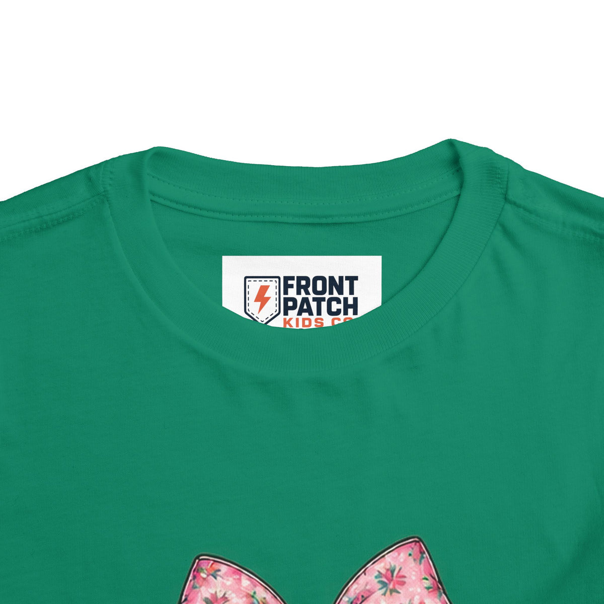 Toddler Tee — Pretty Wild Pink Bow Graphic