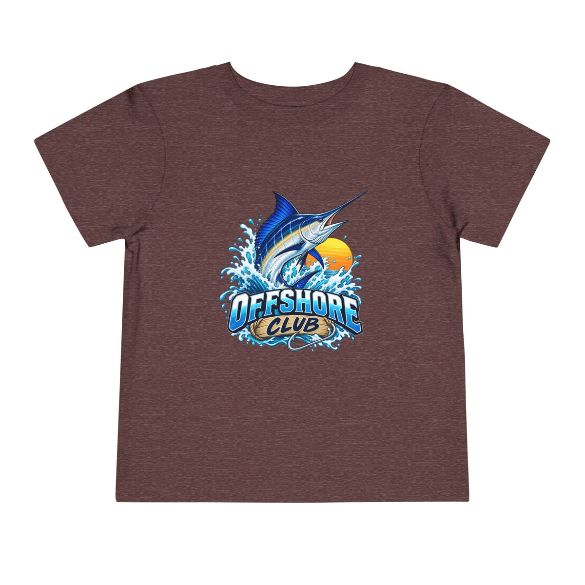Toddler Tee — "Offshore Club" Marlin Surf & Sunset Kids Shirt