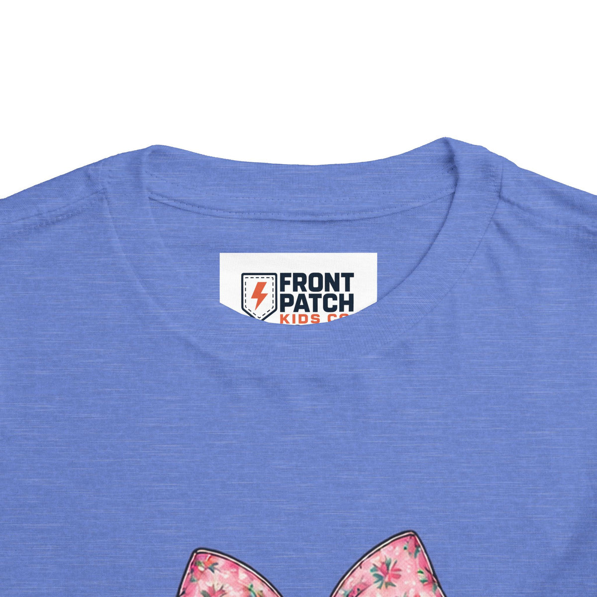 Toddler Tee — Pretty Wild Pink Bow Graphic